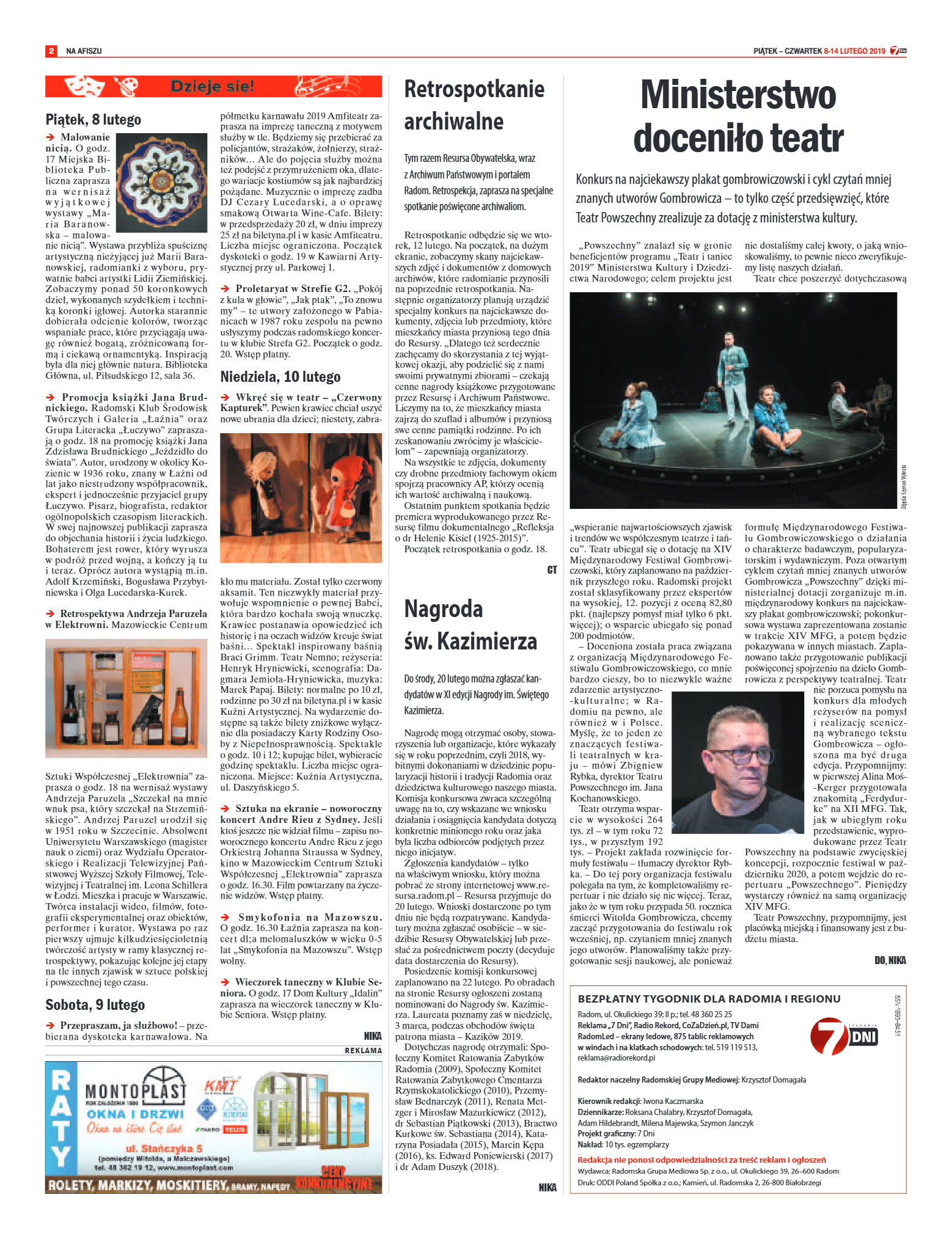 Tygodnik "7 Dni" nr 671 z 08.02.2019 - strona 2