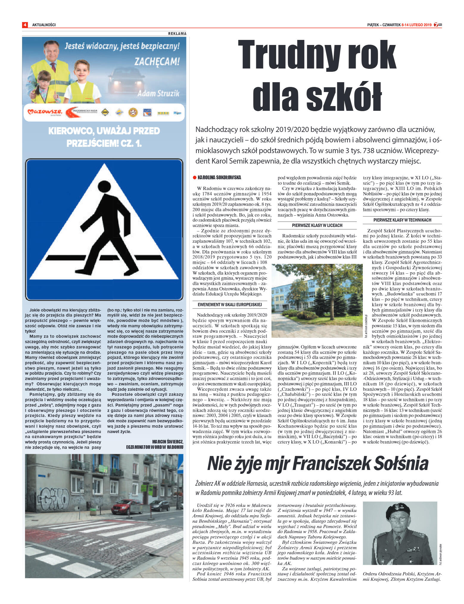 Tygodnik "7 Dni" nr 671 z 08.02.2019 - strona 4