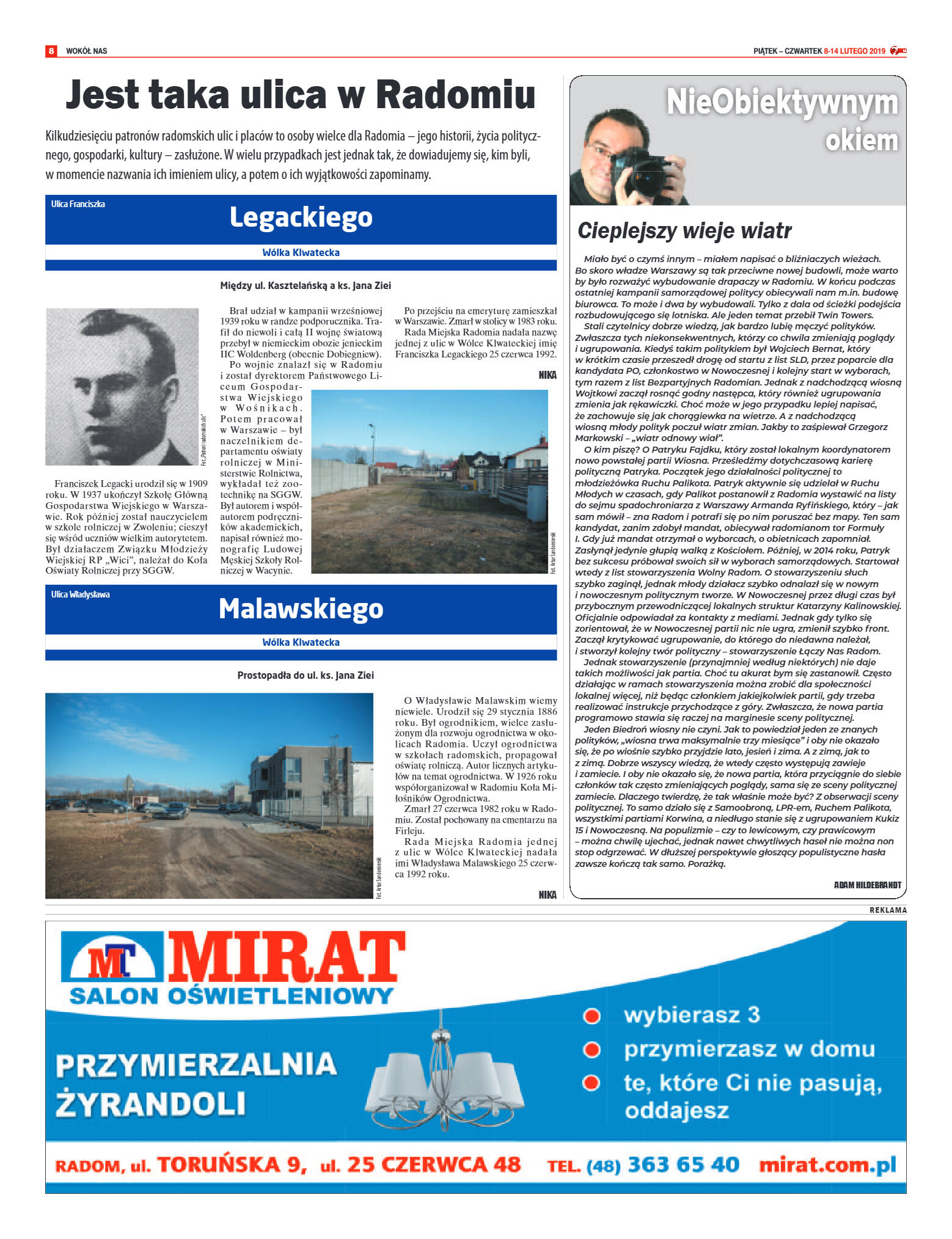 Tygodnik "7 Dni" nr 671 z 08.02.2019 - strona 8