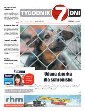 Tygodnik "7 Dni" nr 671 z 08.02.2019 - strona 1