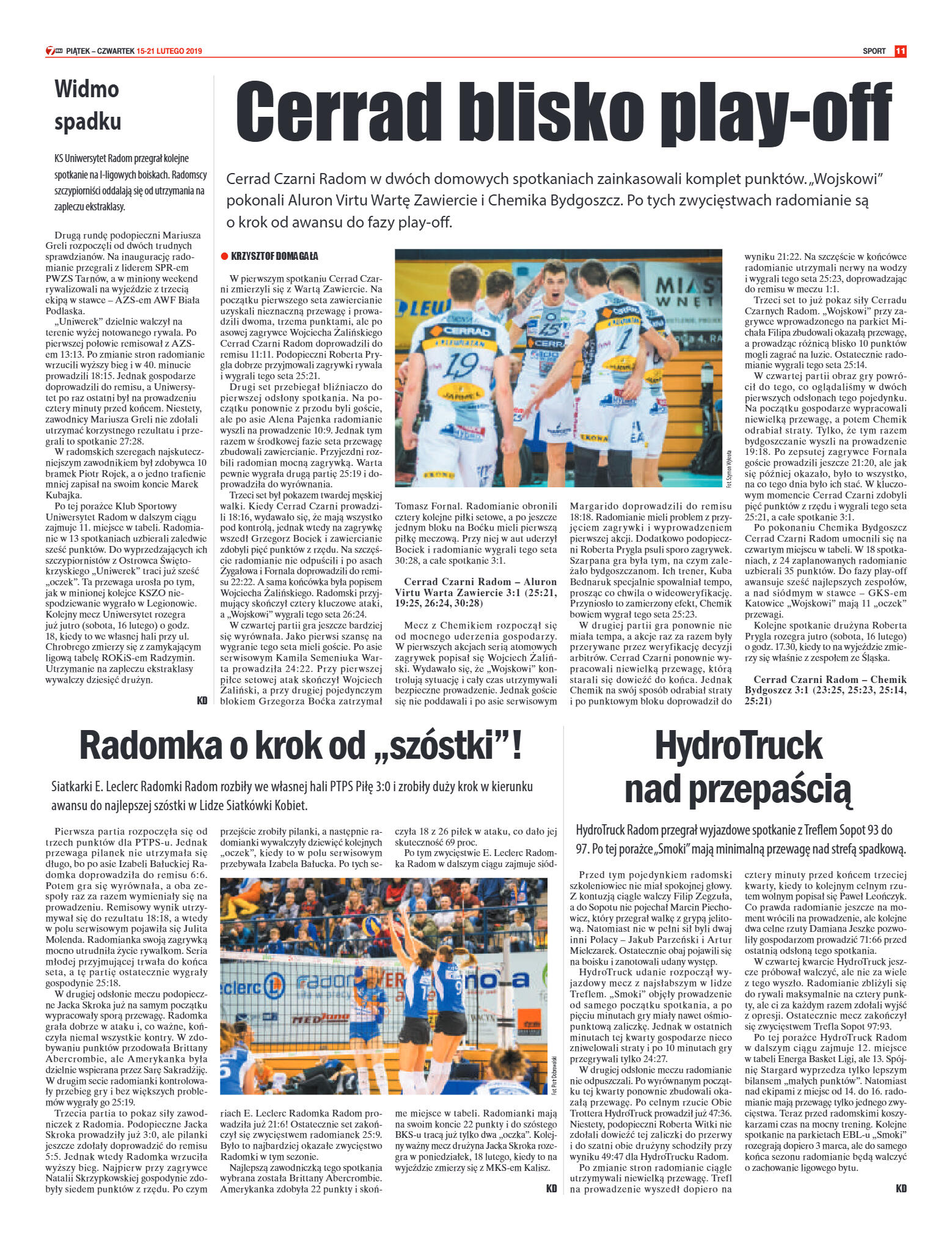 Tygodnik "7 Dni" nr 672 z 15.02.2019 - strona 11