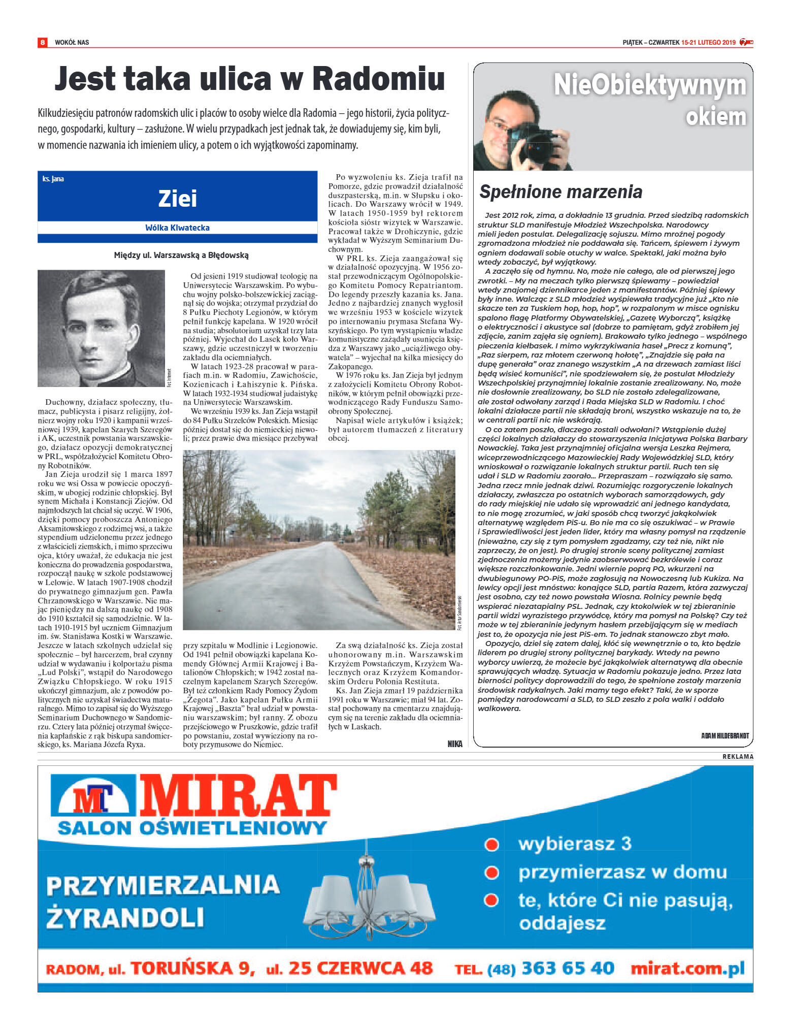 Tygodnik "7 Dni" nr 672 z 15.02.2019 - strona 8