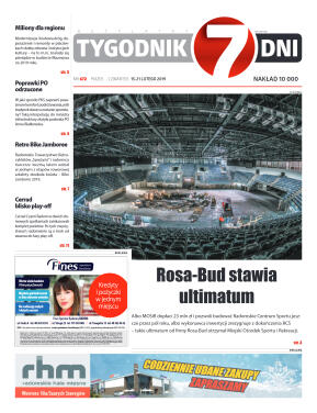 Tygodnik "7 Dni" nr 672 z 15.02.2019 - strona 1