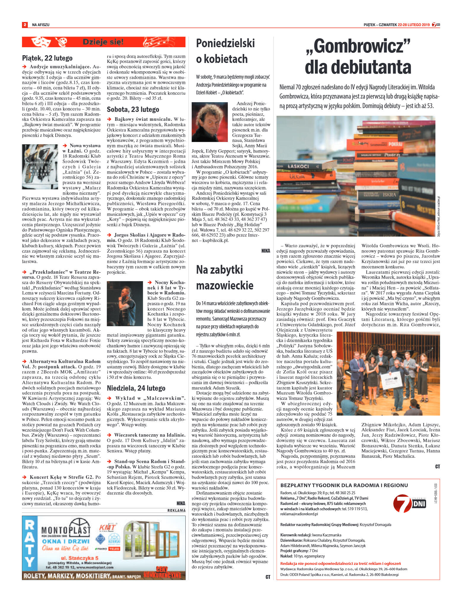 Tygodnik "7 Dni" nr 673 z 22.02.2019 - strona 2