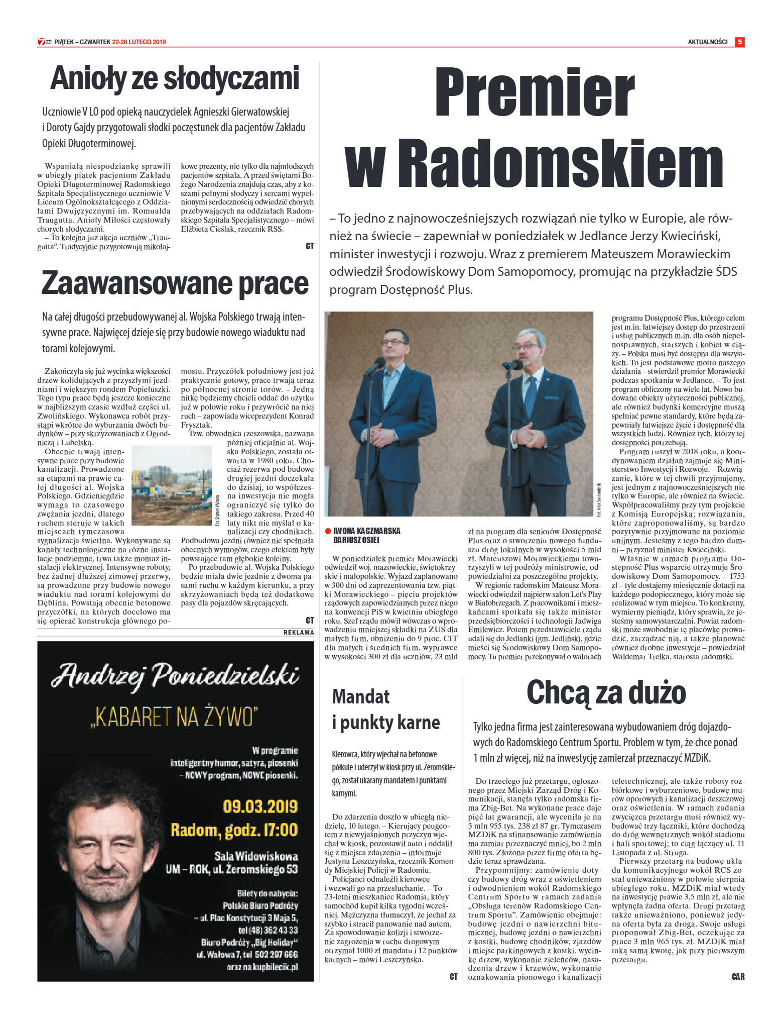 Tygodnik "7 Dni" nr 673 z 22.02.2019 - strona 5