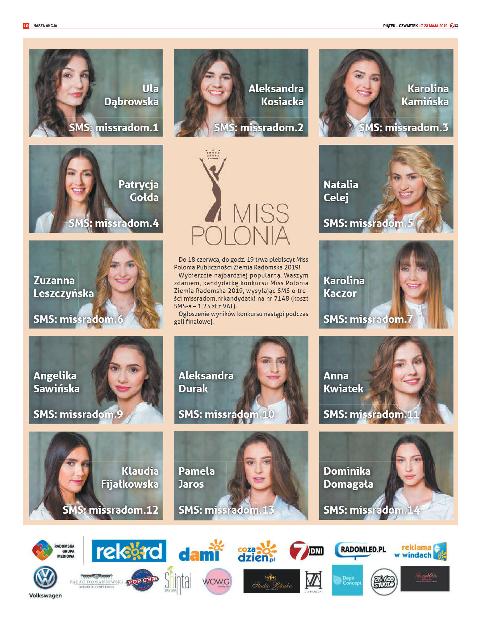 Tygodnik "7 Dni" nr 684 z 17.05.2019 - strona 10