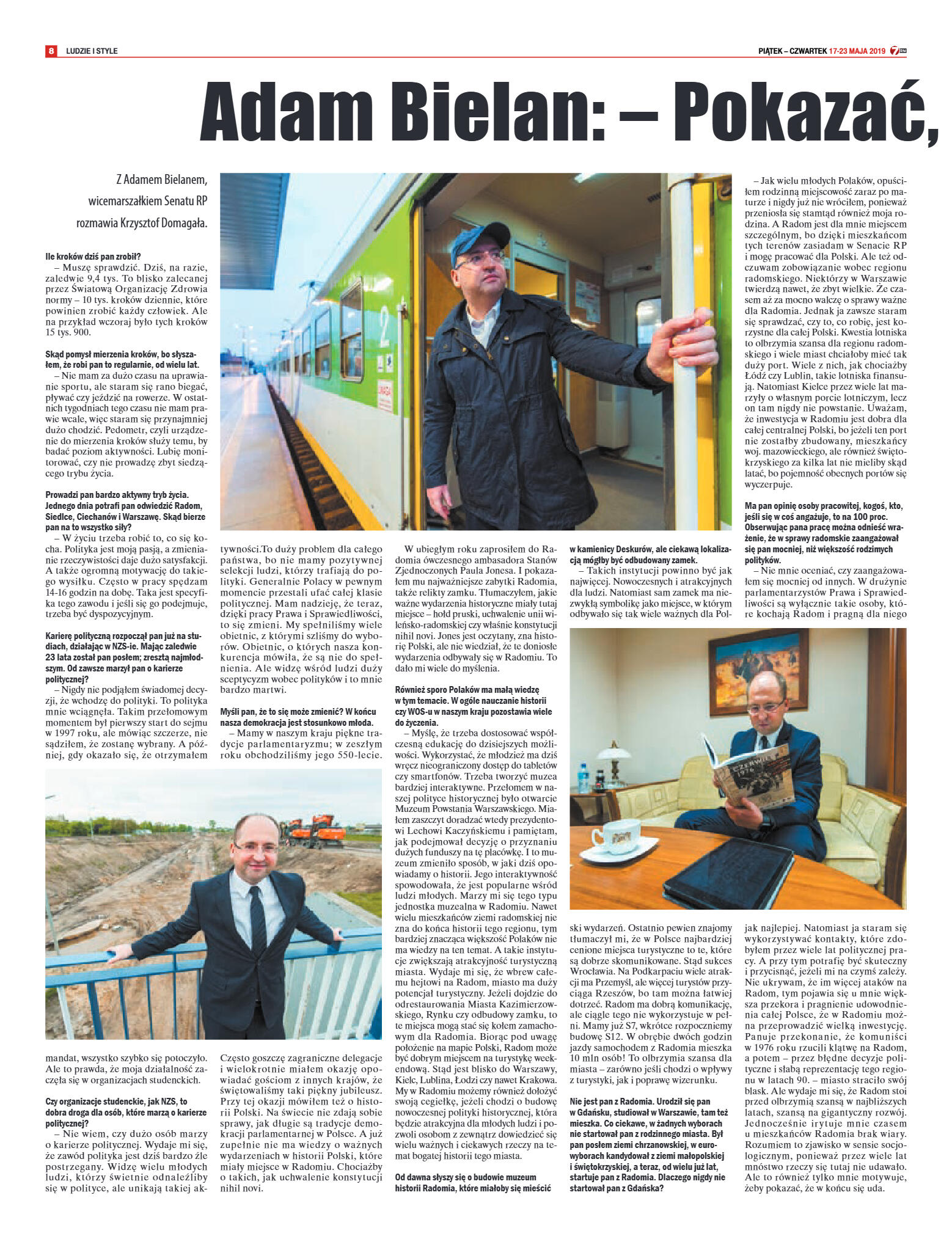 Tygodnik "7 Dni" nr 684 z 17.05.2019 - strona 8