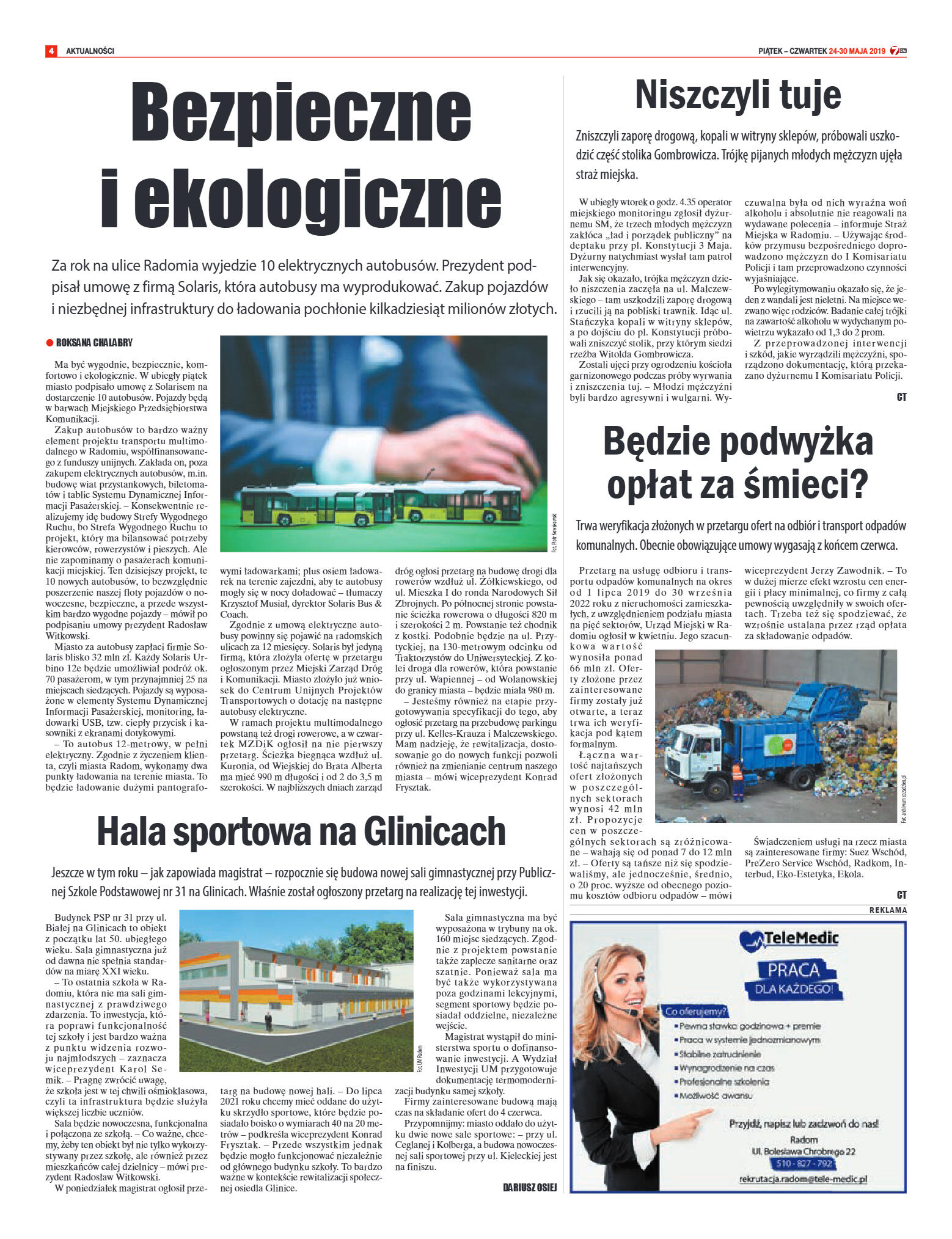 Tygodnik "7 Dni" nr 685 z 24.05.2019 - strona 4