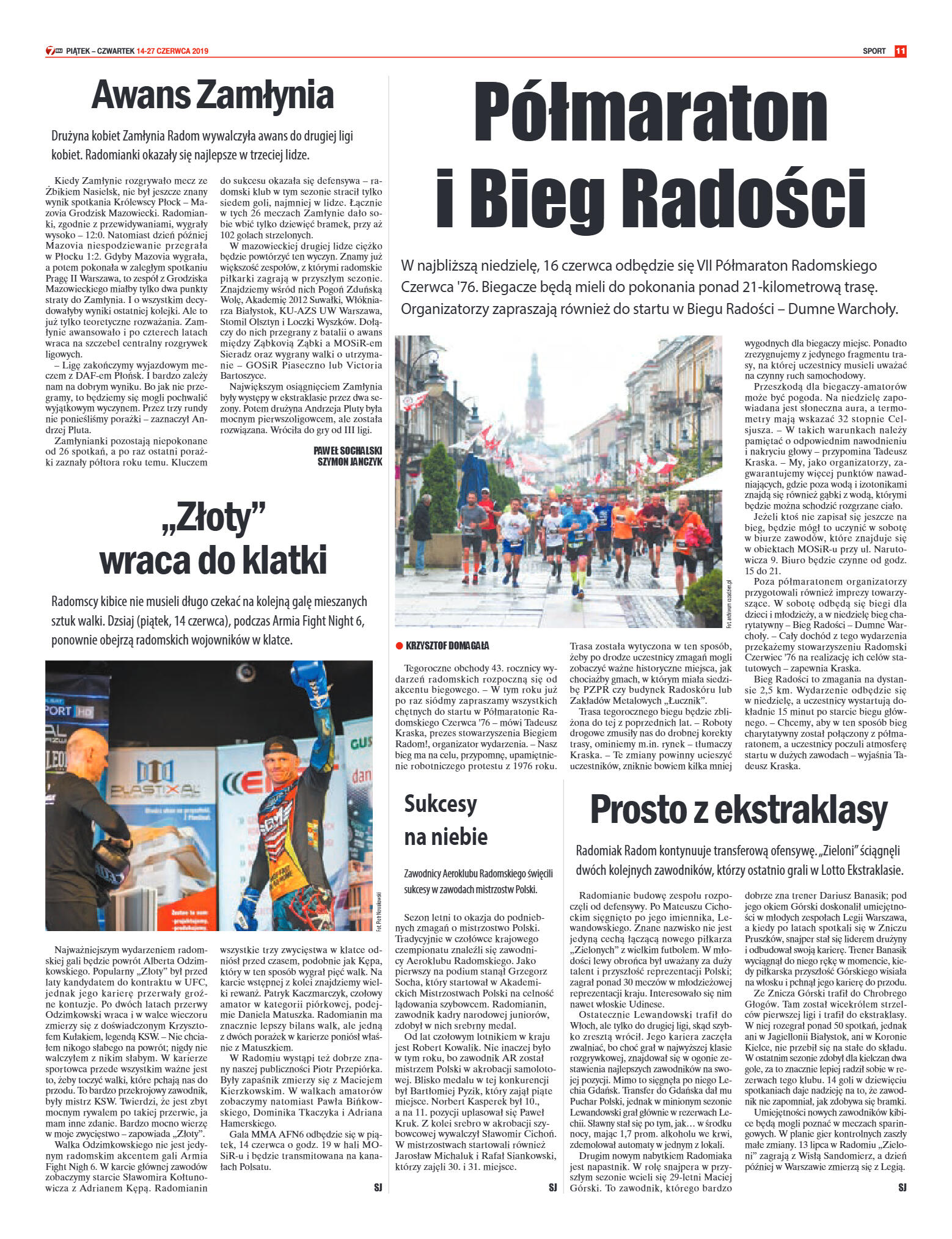 Tygodnik "7 Dni" nr 688 z 14.06.2019 - strona 11