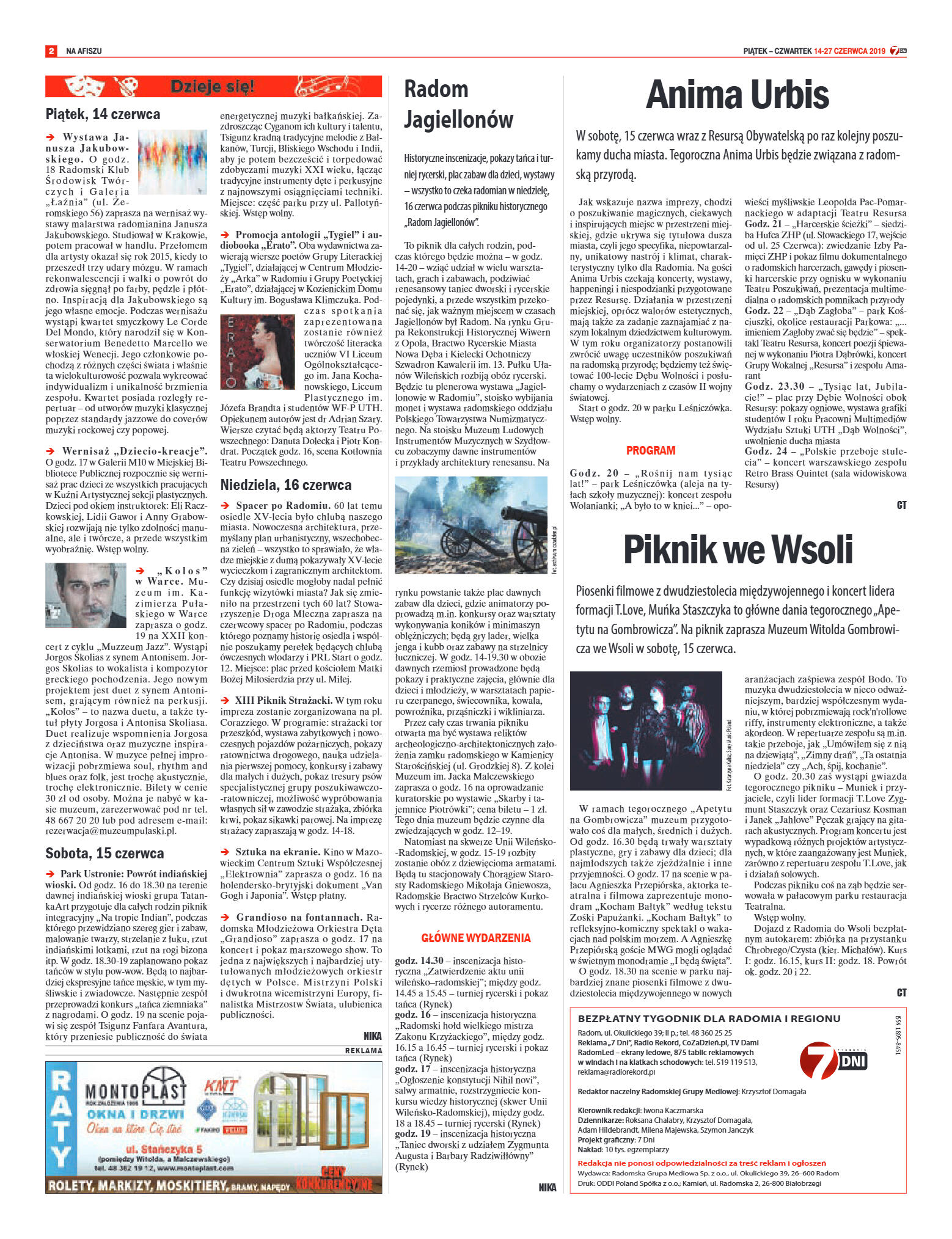 Tygodnik "7 Dni" nr 688 z 14.06.2019 - strona 2