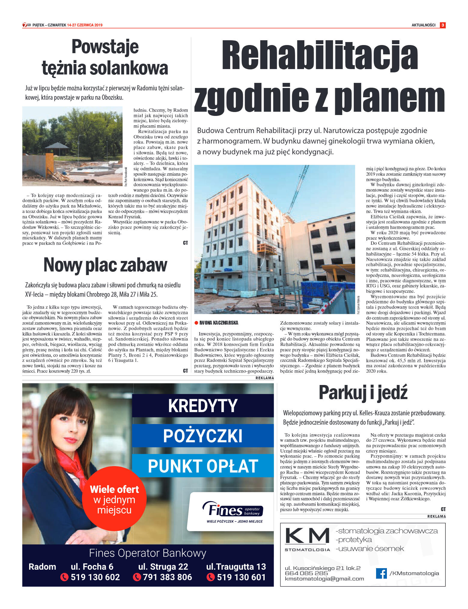 Tygodnik "7 Dni" nr 688 z 14.06.2019 - strona 3