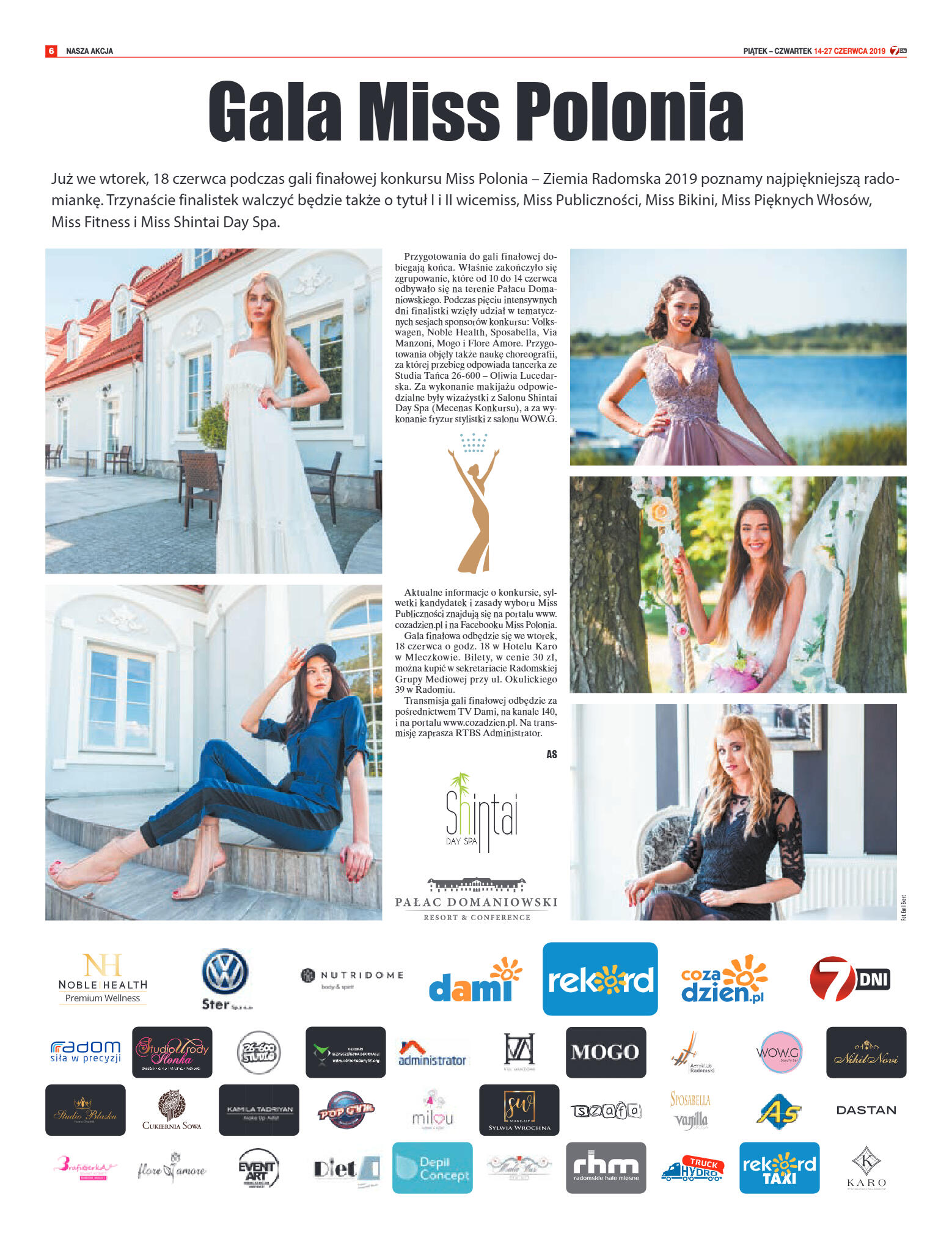 Tygodnik "7 Dni" nr 688 z 14.06.2019 - strona 6