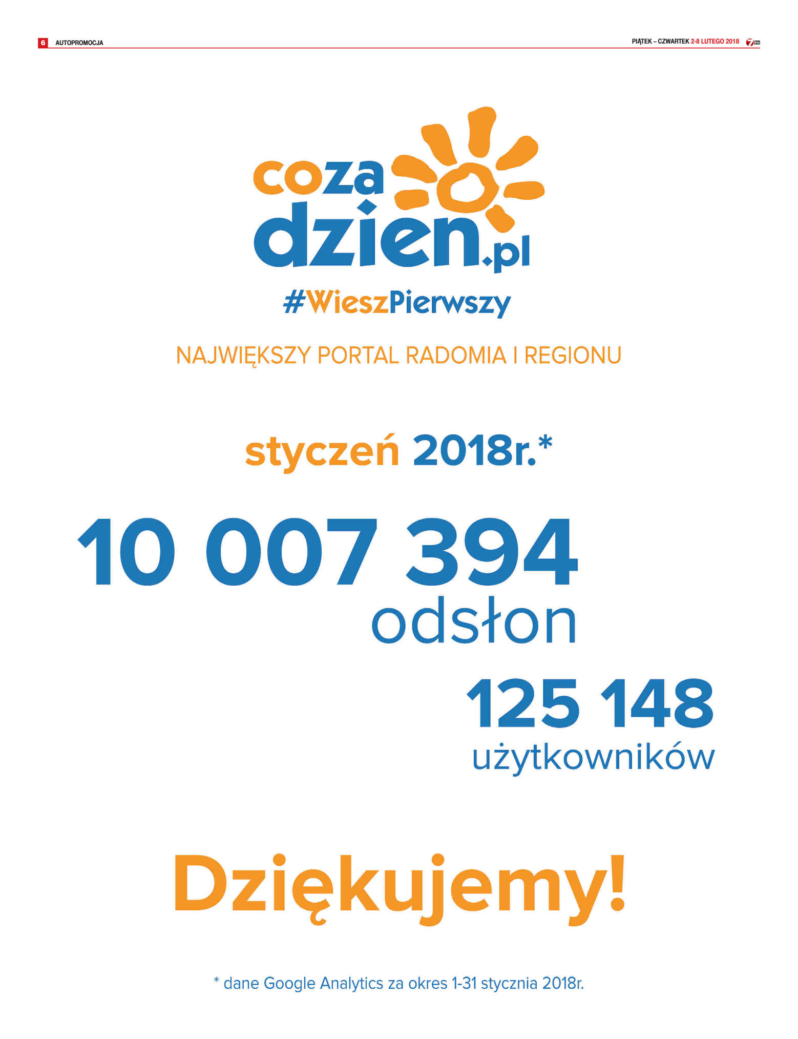 Tygodnik "7 Dni" nr 621 z dn. 02.02.2018 - strona 6