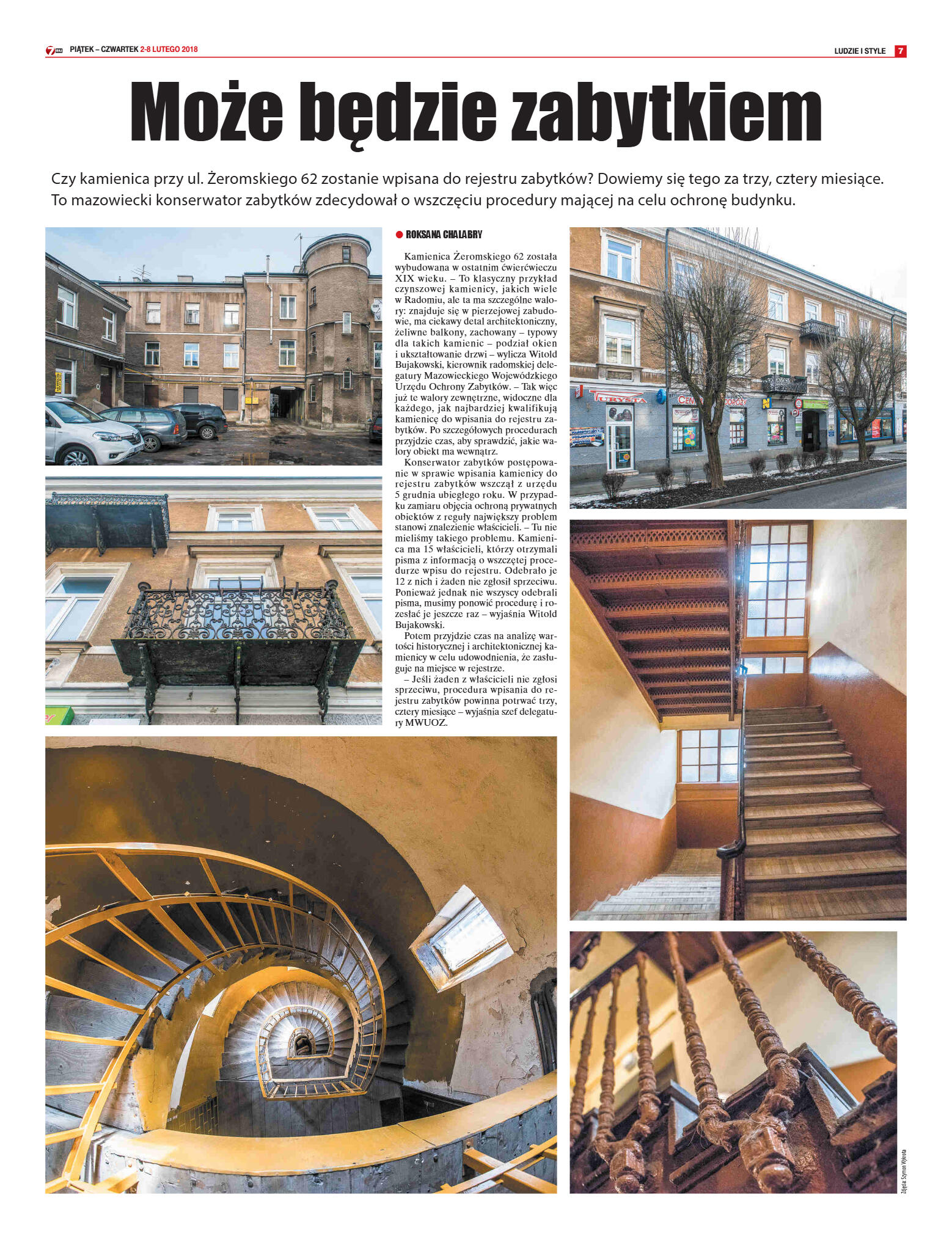 Tygodnik "7 Dni" nr 621 z dn. 02.02.2018 - strona 7