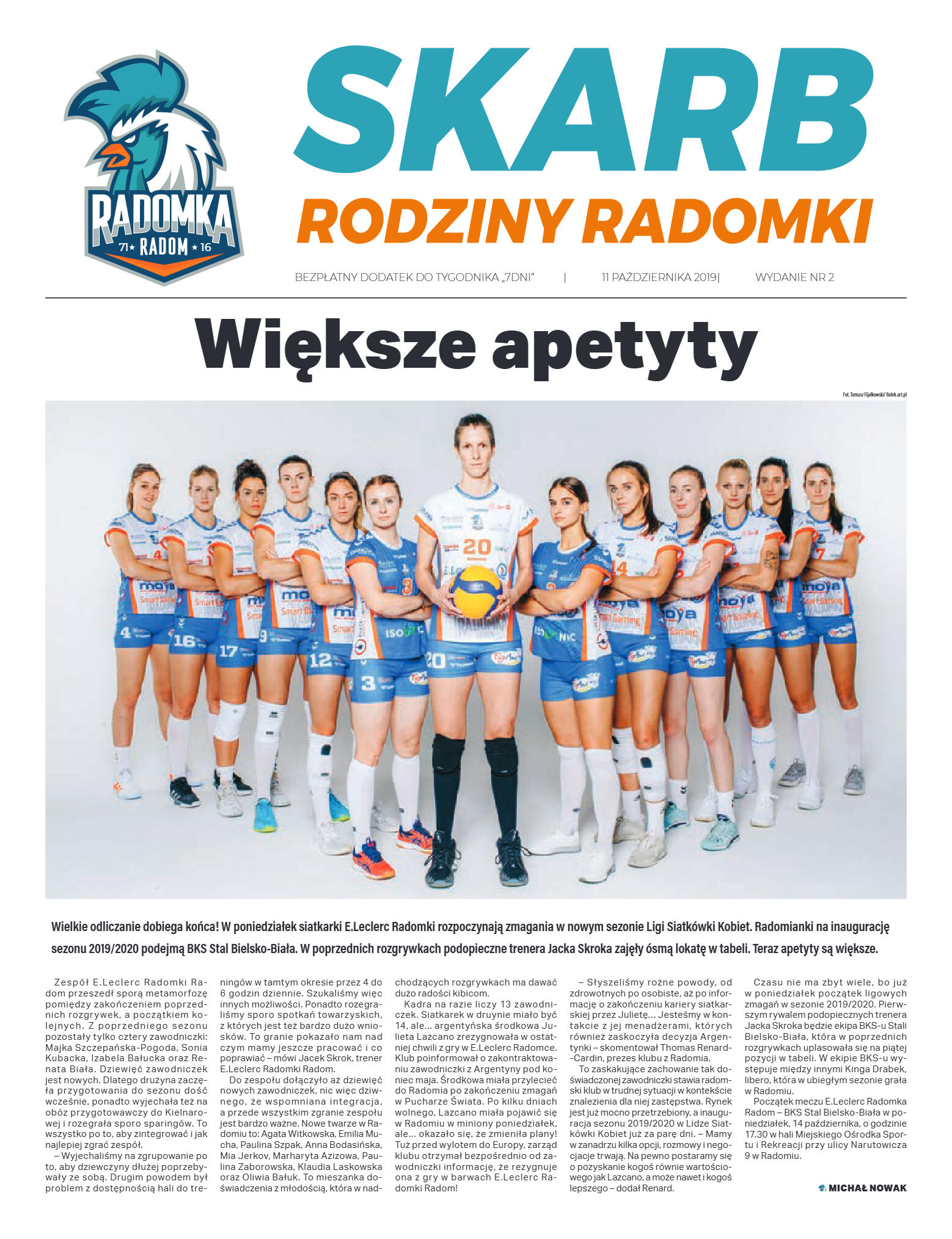 Dwa siatkarskie dodatki w Tygodniku "7Dni"! - strona 20