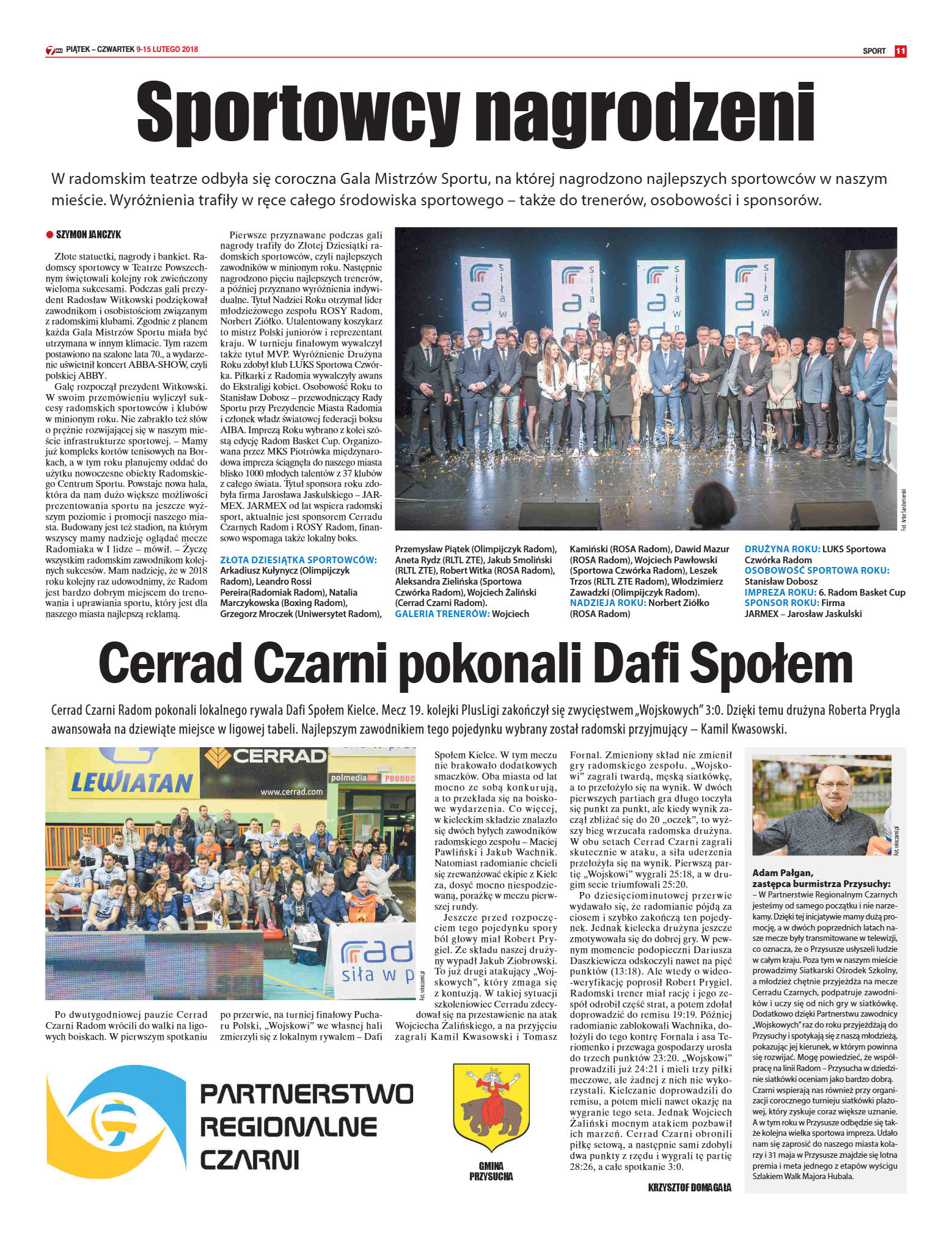 Tygodnik "7 Dni" nr 622 z dn. 09.02.2018 - strona 11