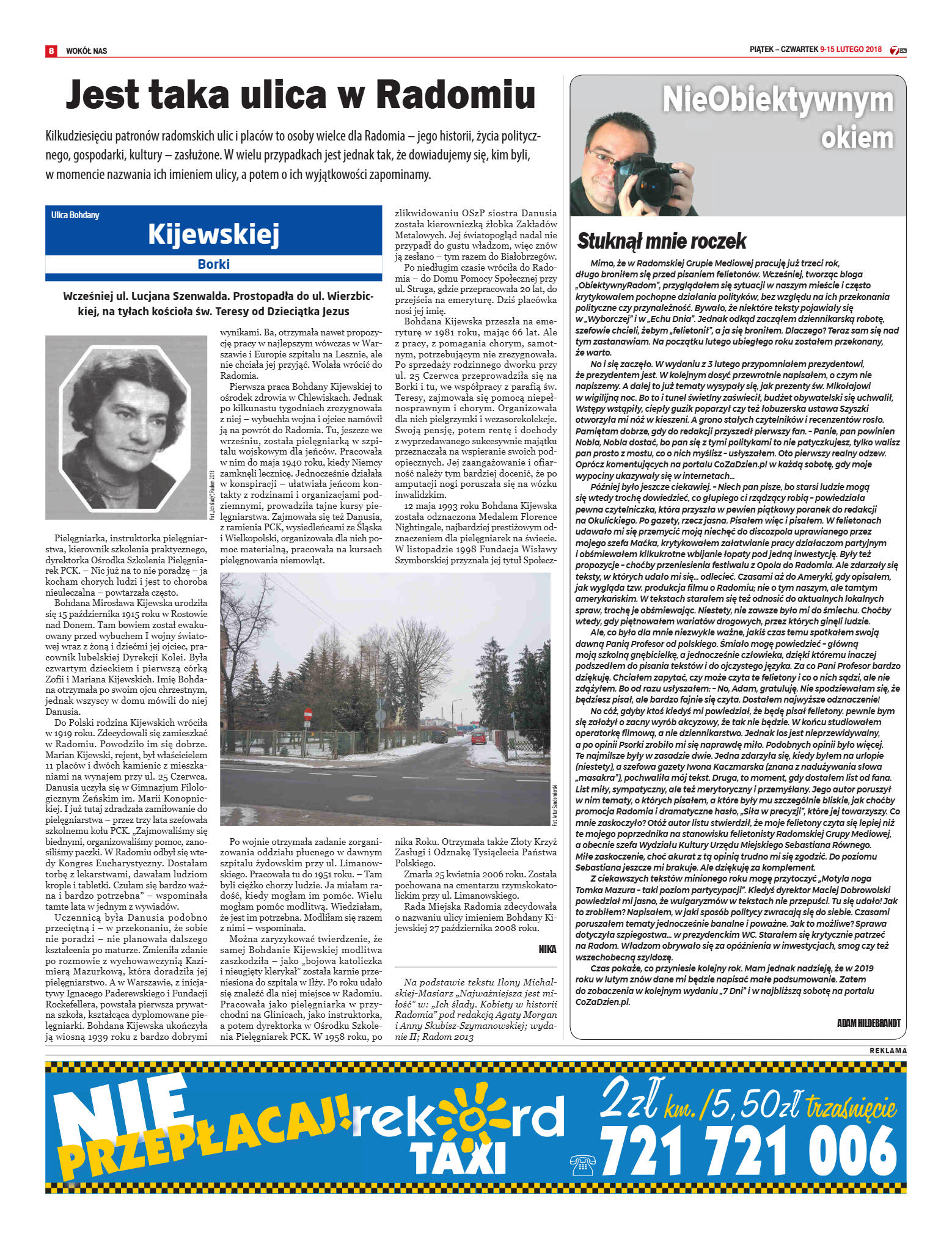 Tygodnik "7 Dni" nr 622 z dn. 09.02.2018 - strona 8