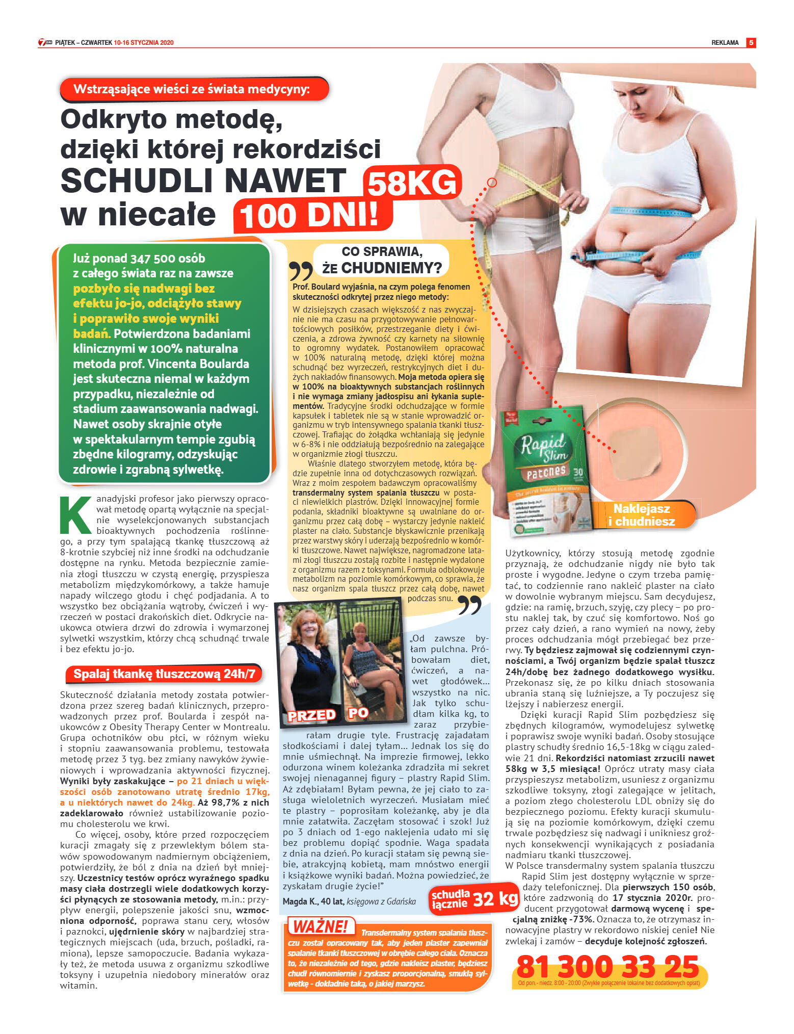 Tygodnik "7 Dni" nr 713 z 10.01.2020 - strona 5