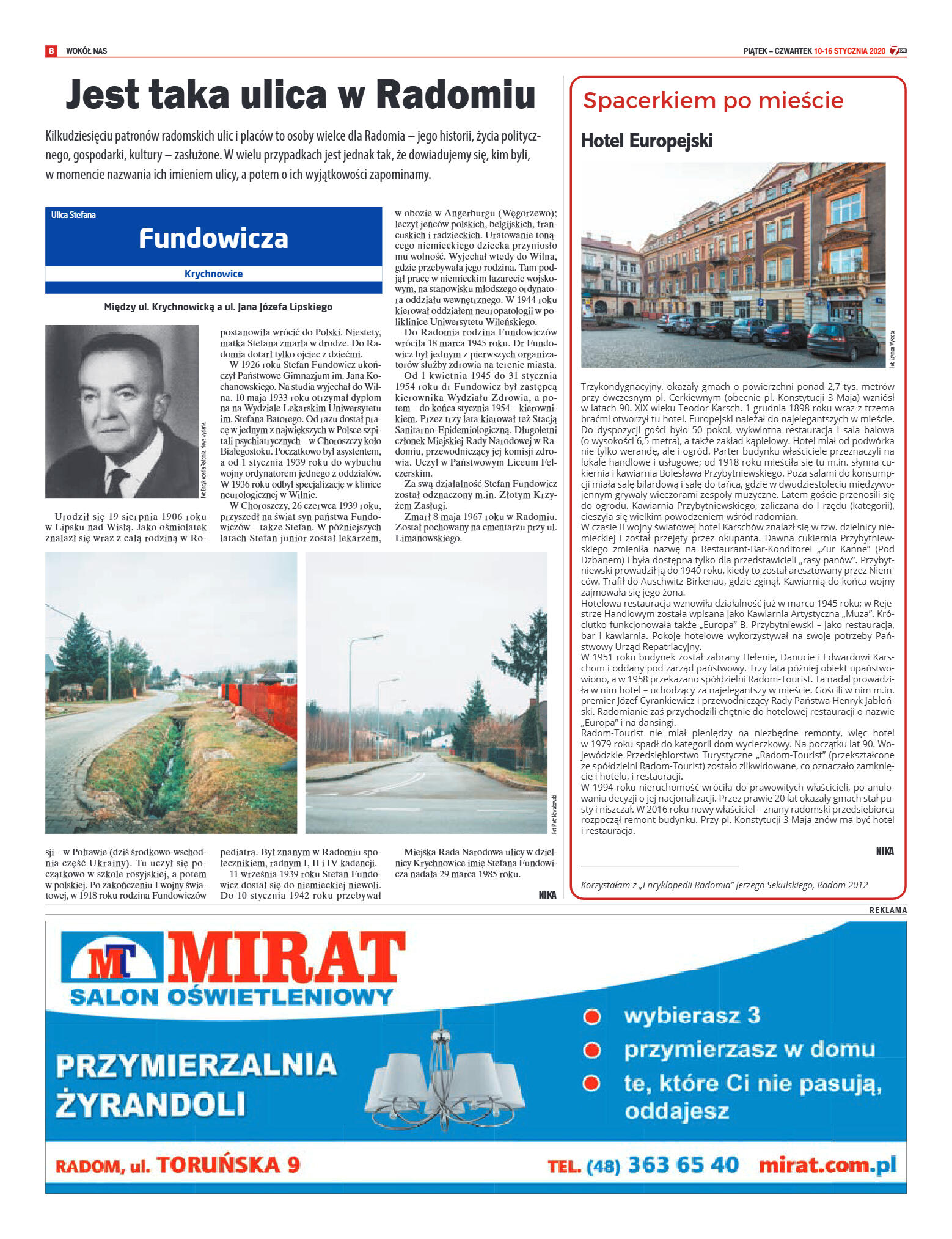 Tygodnik "7 Dni" nr 713 z 10.01.2020 - strona 8