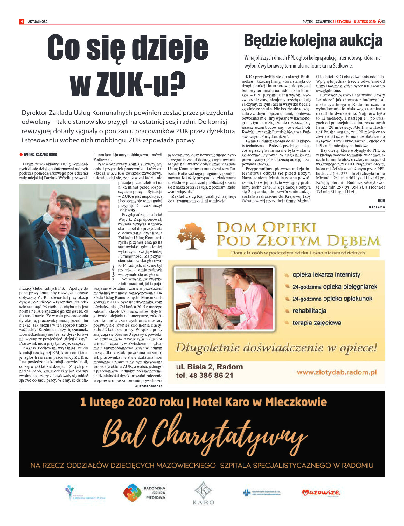 Tygodnik "7 Dni" nr 716 z 31.01.2020 - strona 4