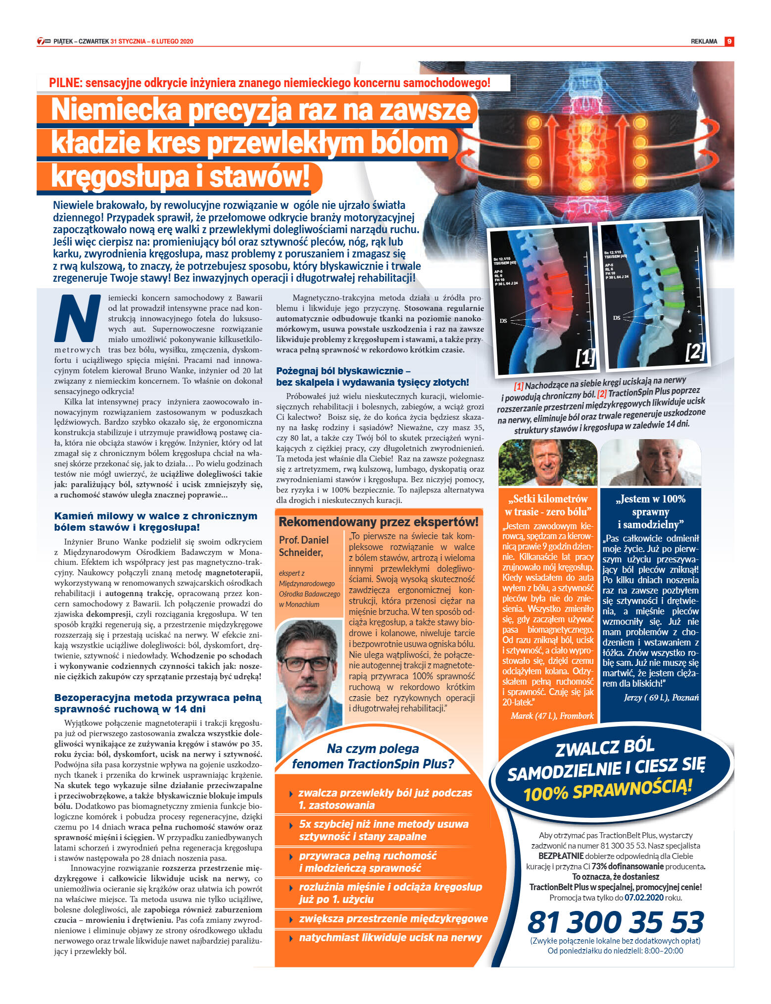 Tygodnik "7 Dni" nr 716 z 31.01.2020 - strona 9