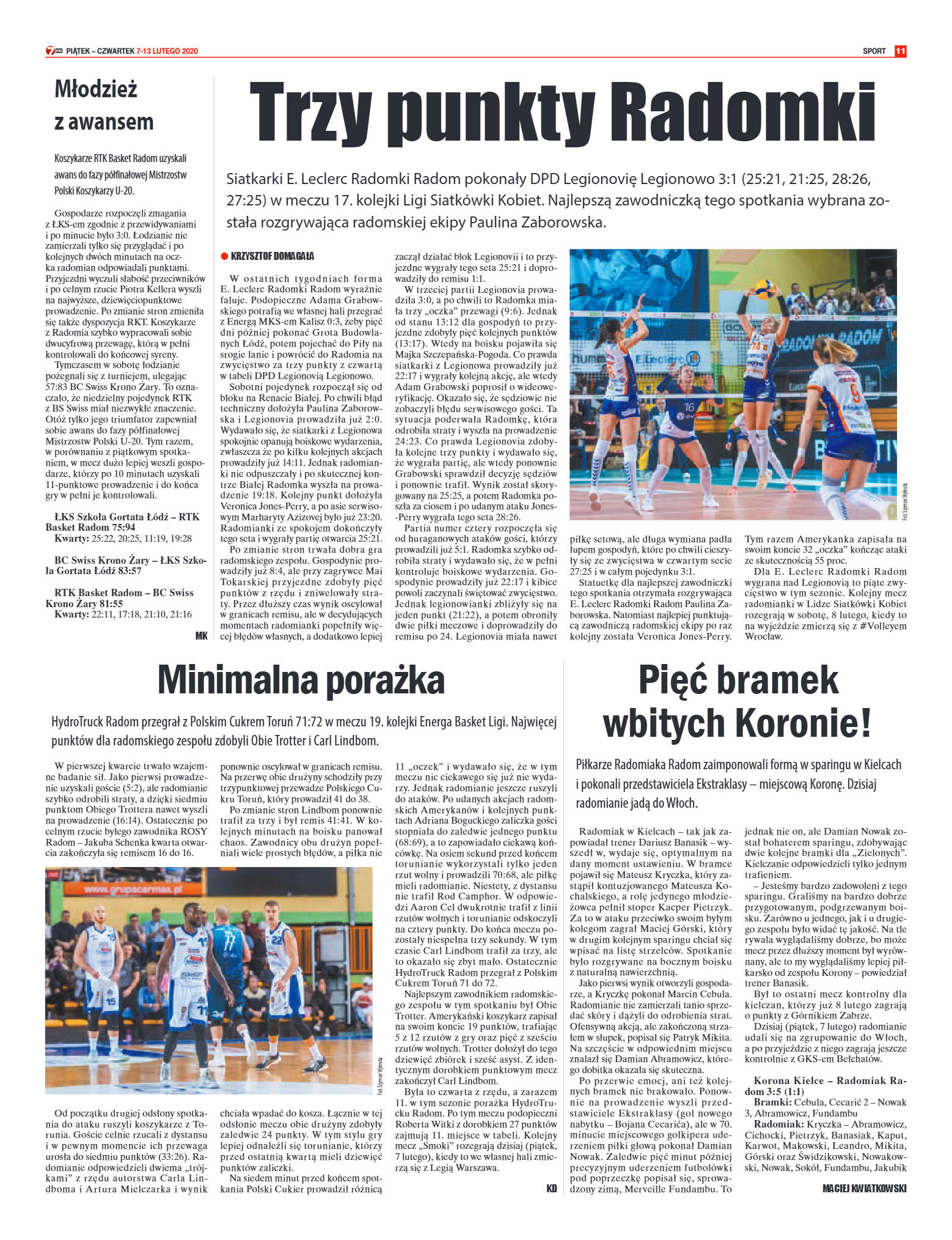 Tygodnik "7 Dni" nr 717 z 07.02.2020 - strona 11