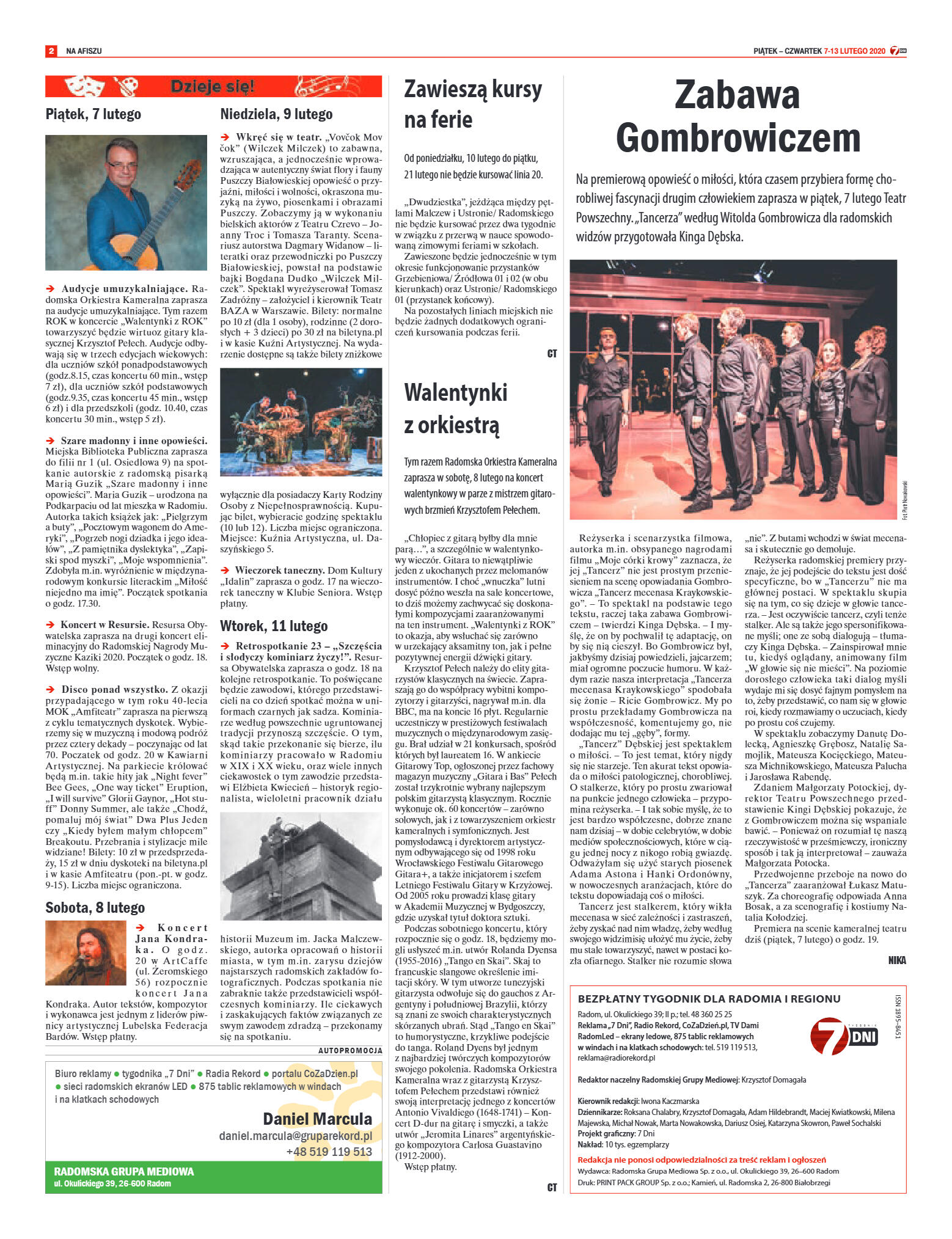 Tygodnik "7 Dni" nr 717 z 07.02.2020 - strona 2