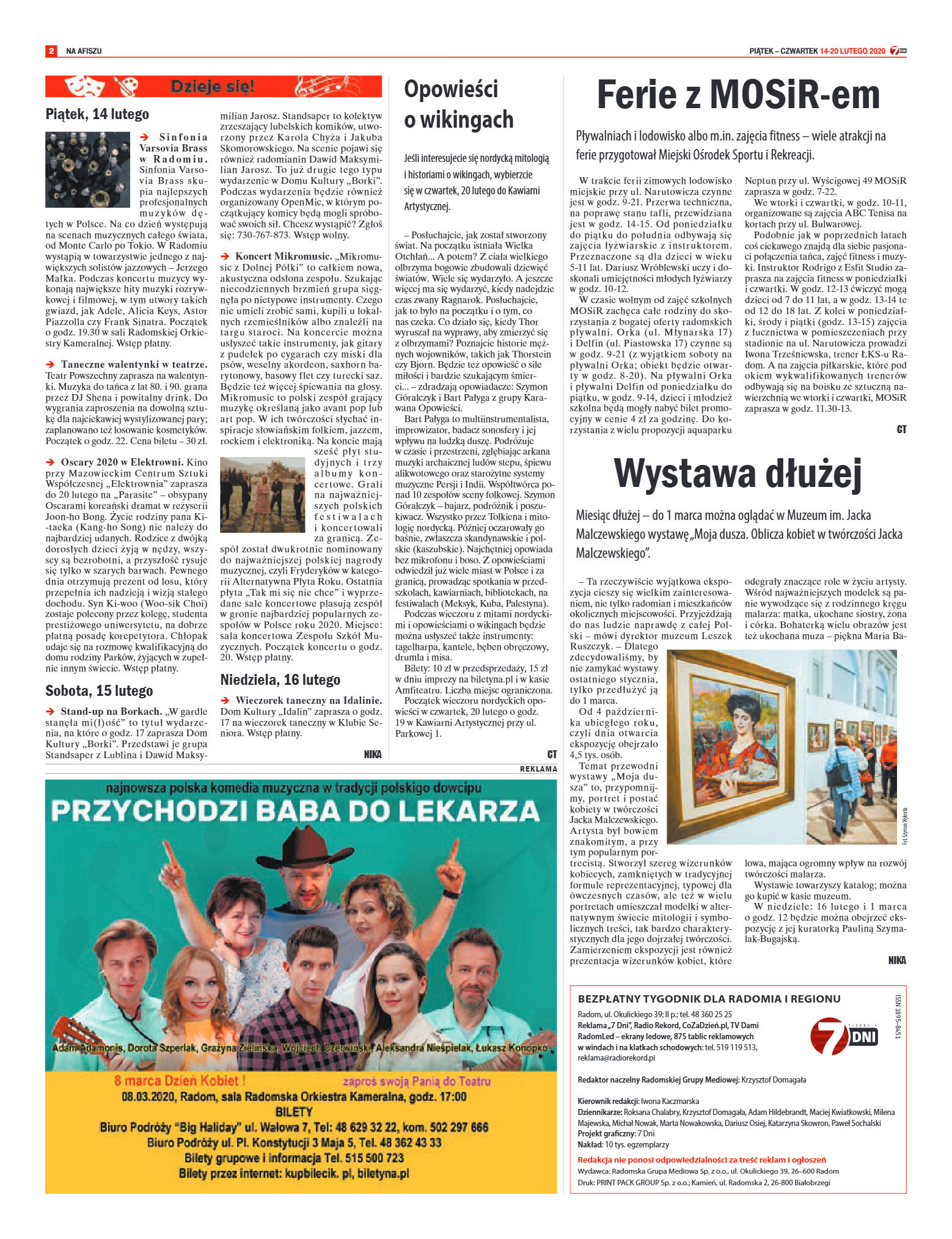 Tygodnik "7 Dni" nr 718 z 14.02.2020 - strona 2