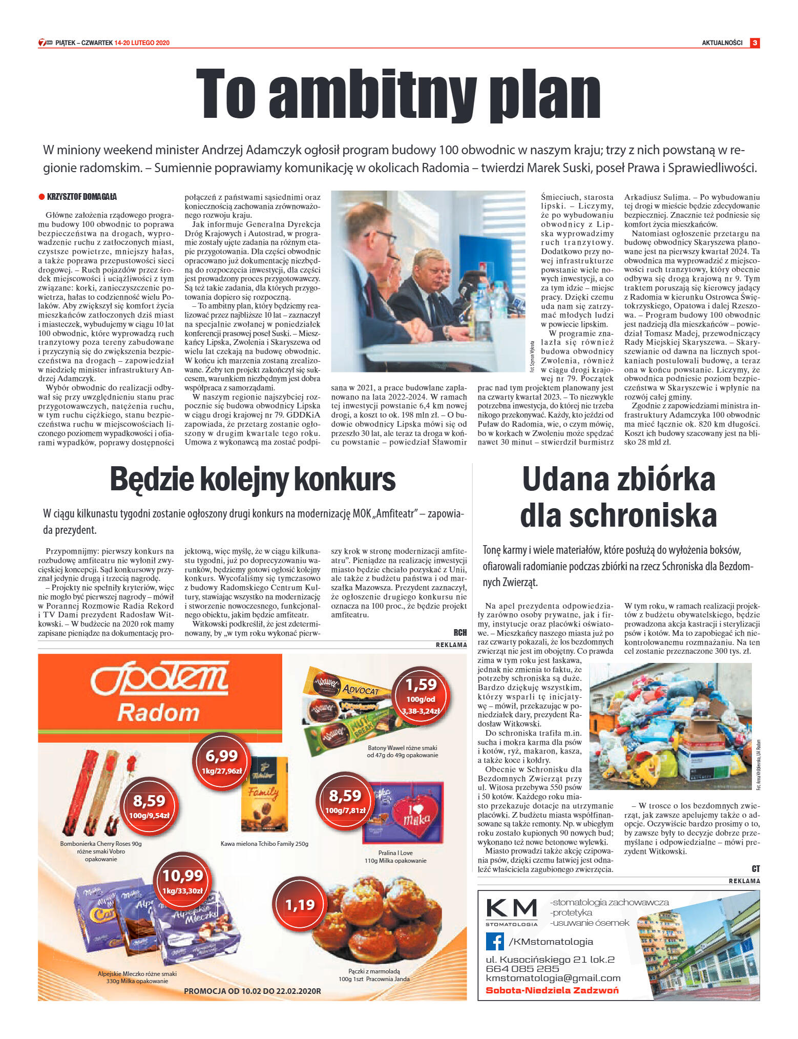 Tygodnik "7 Dni" nr 718 z 14.02.2020 - strona 3