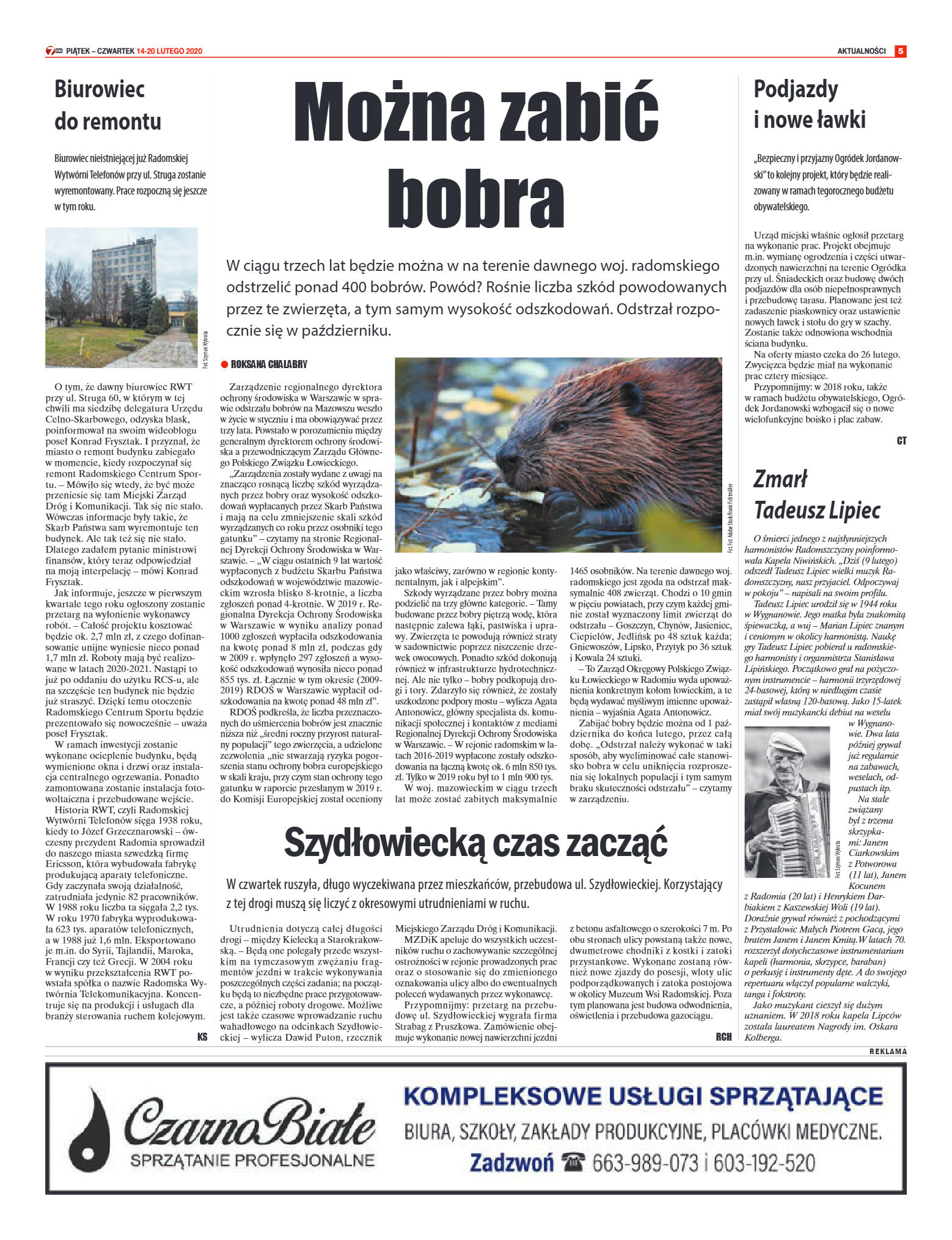 Tygodnik "7 Dni" nr 718 z 14.02.2020 - strona 5