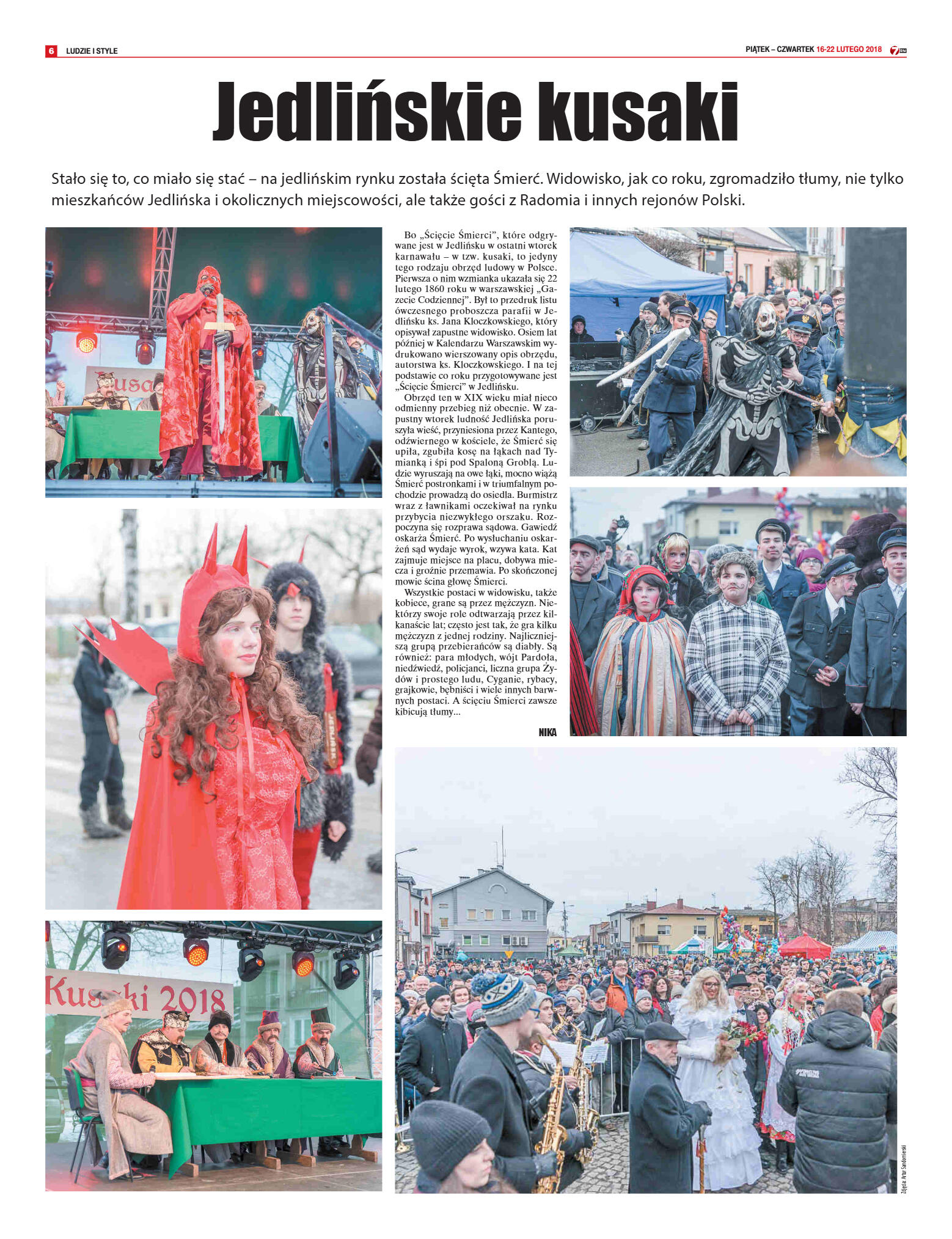 Tygodnik "7 Dni" nr 623 z dn. 16.02.2018 - strona 6