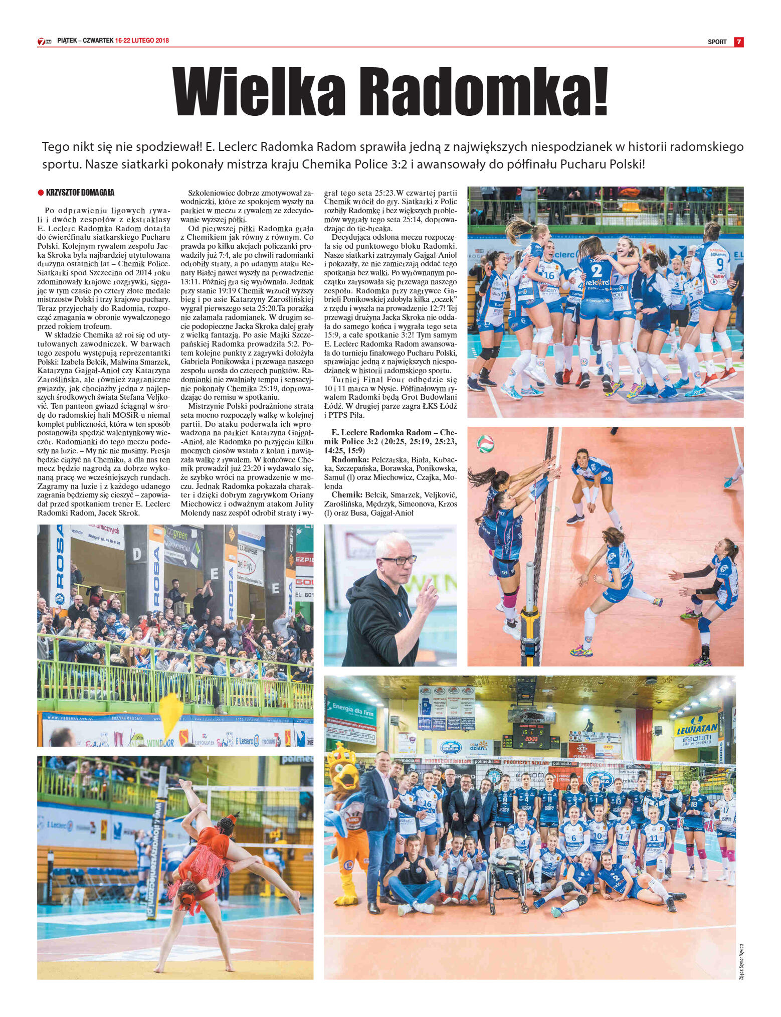 Tygodnik "7 Dni" nr 623 z dn. 16.02.2018 - strona 7