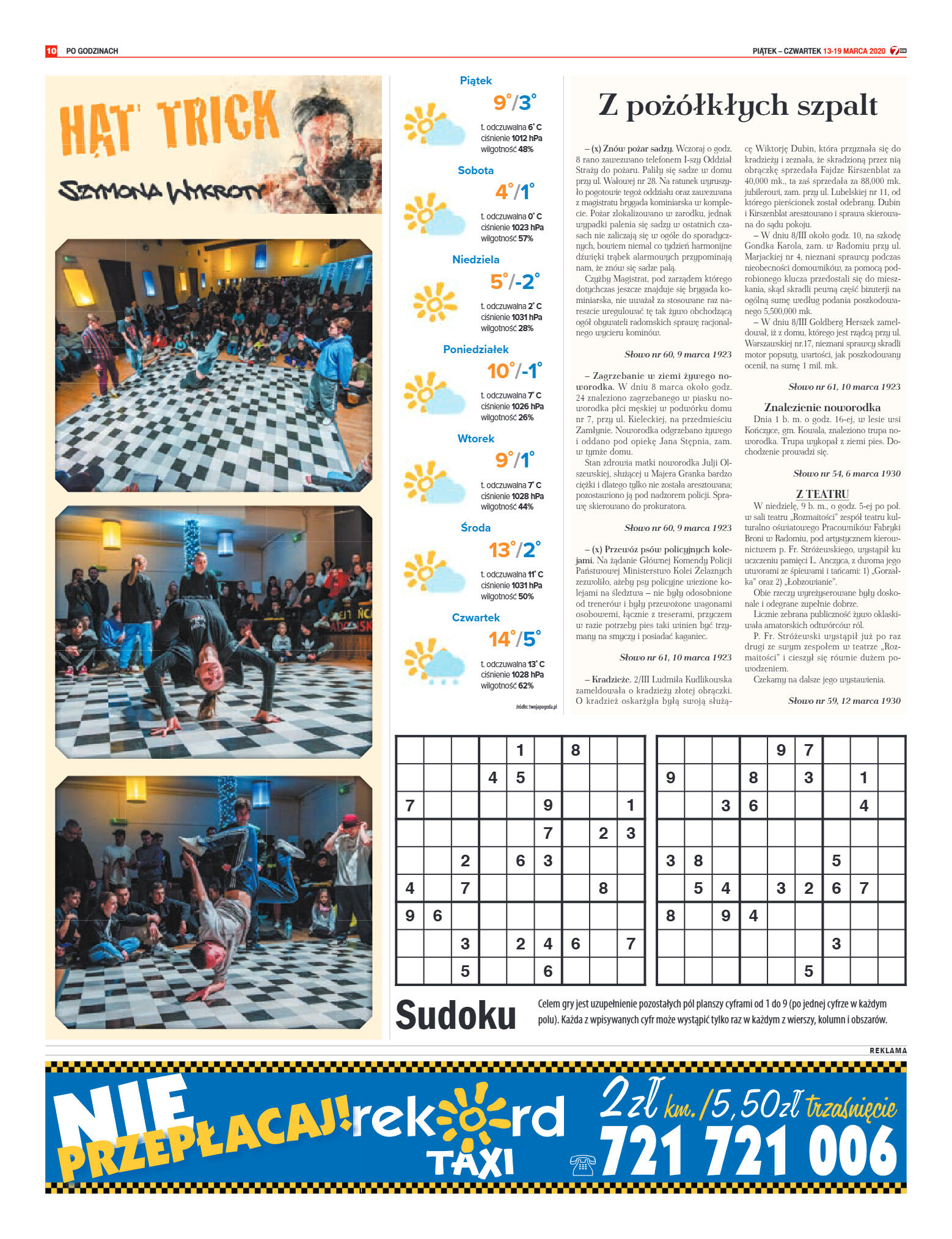 Tygodnik "7 Dni" nr 722 z 13.03.2020 - strona 10