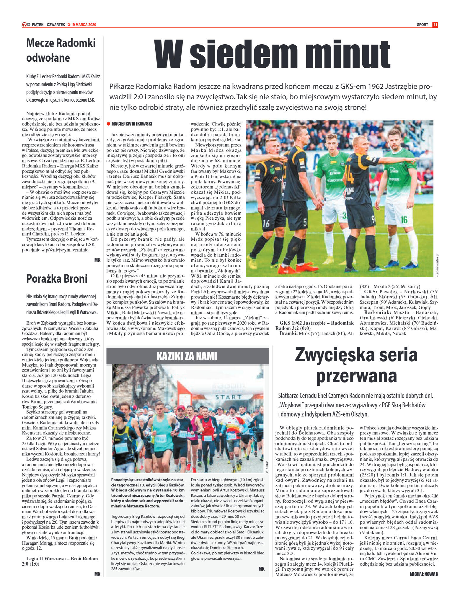 Tygodnik "7 Dni" nr 722 z 13.03.2020 - strona 11