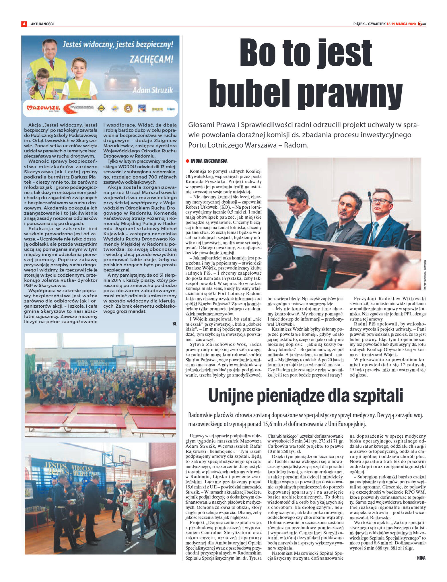 Tygodnik "7 Dni" nr 722 z 13.03.2020 - strona 4