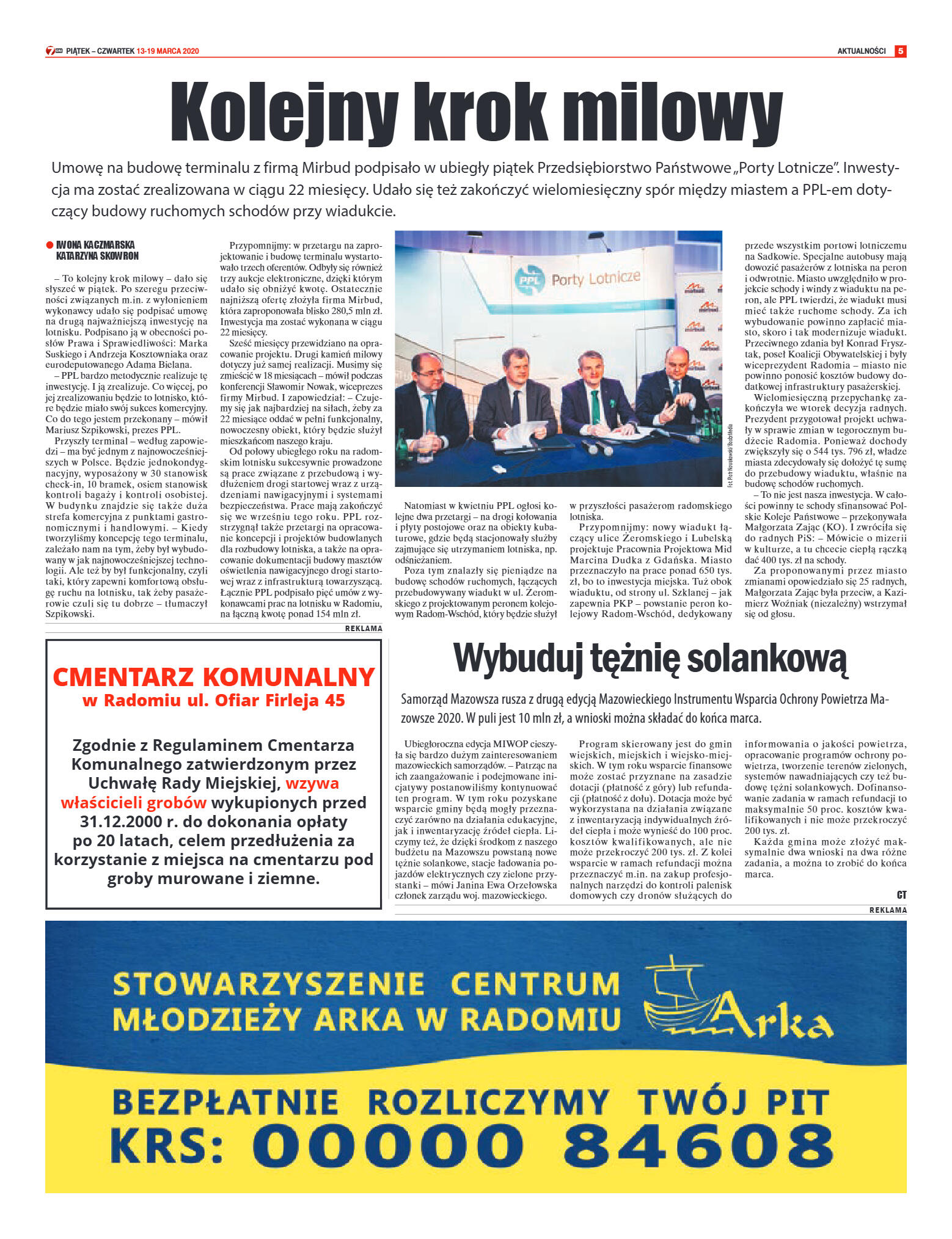 Tygodnik "7 Dni" nr 722 z 13.03.2020 - strona 5