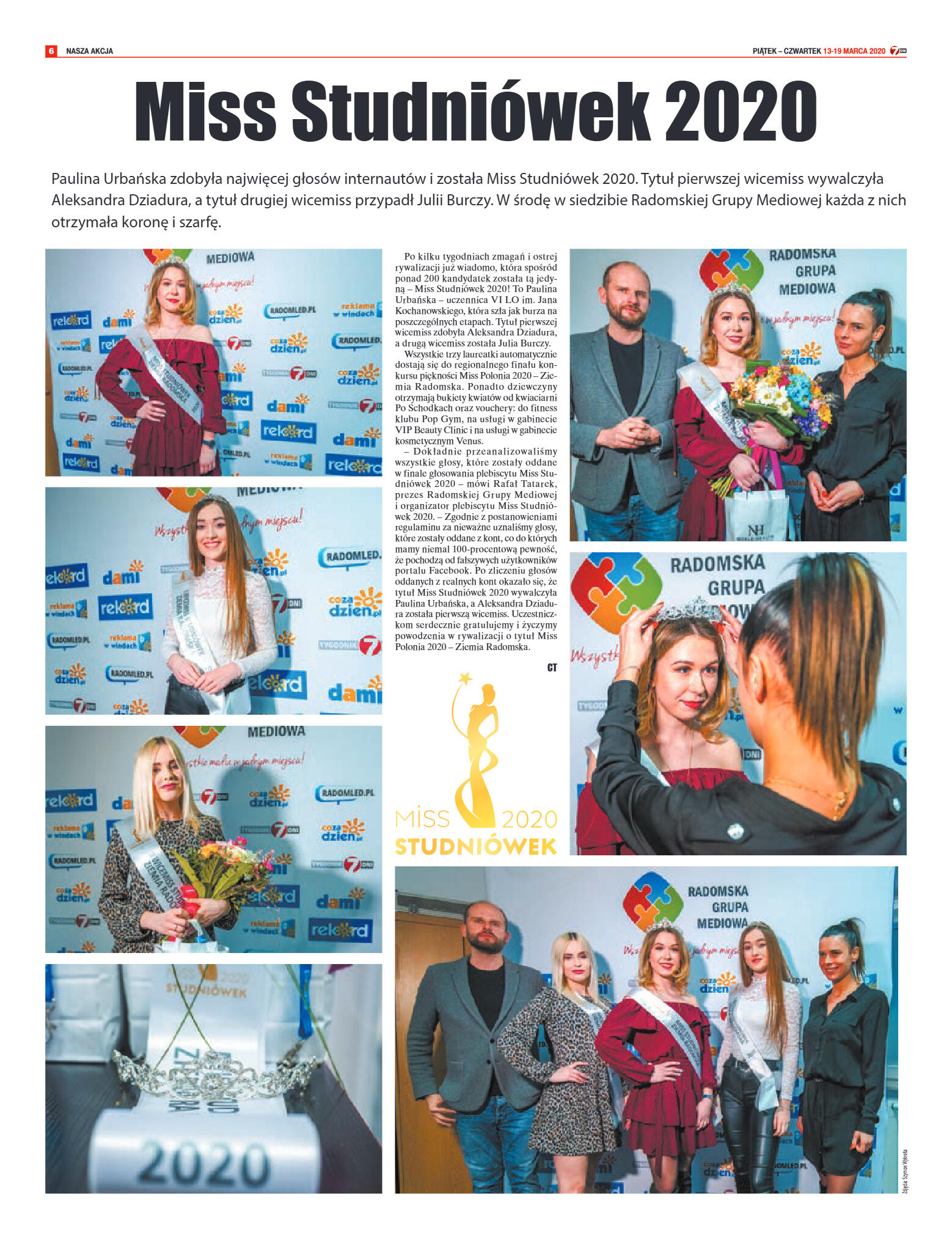 Tygodnik "7 Dni" nr 722 z 13.03.2020 - strona 6