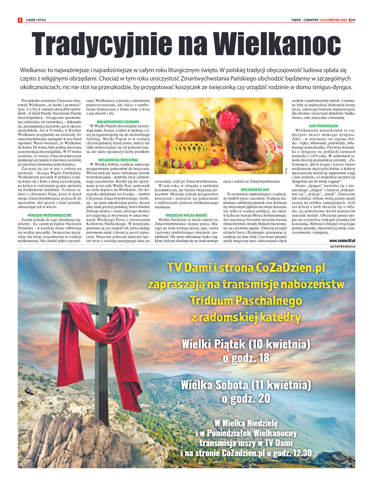 Tygodnik "7 Dni" nr 724 z 10.04.2020 - strona 6