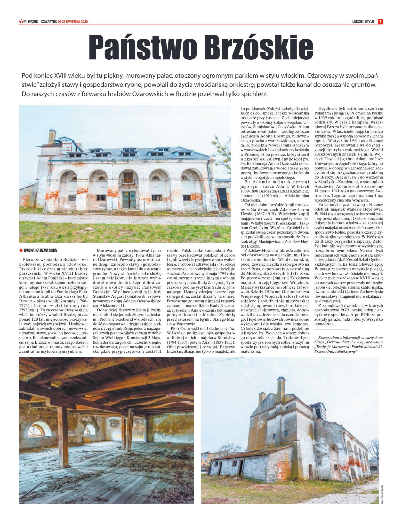 Tygodnik "7 Dni" nr 724 z 10.04.2020 - strona 7