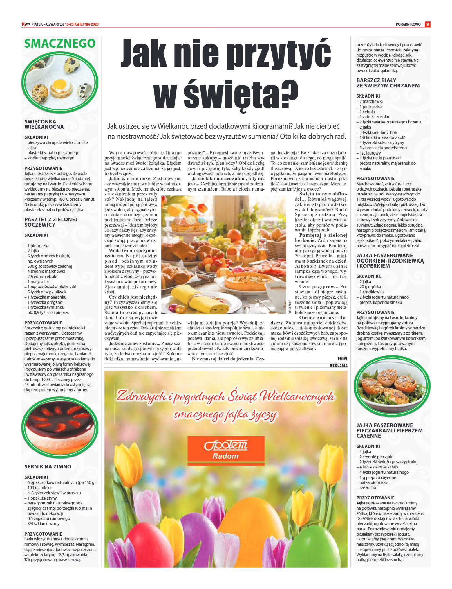 Tygodnik "7 Dni" nr 724 z 10.04.2020 - strona 9