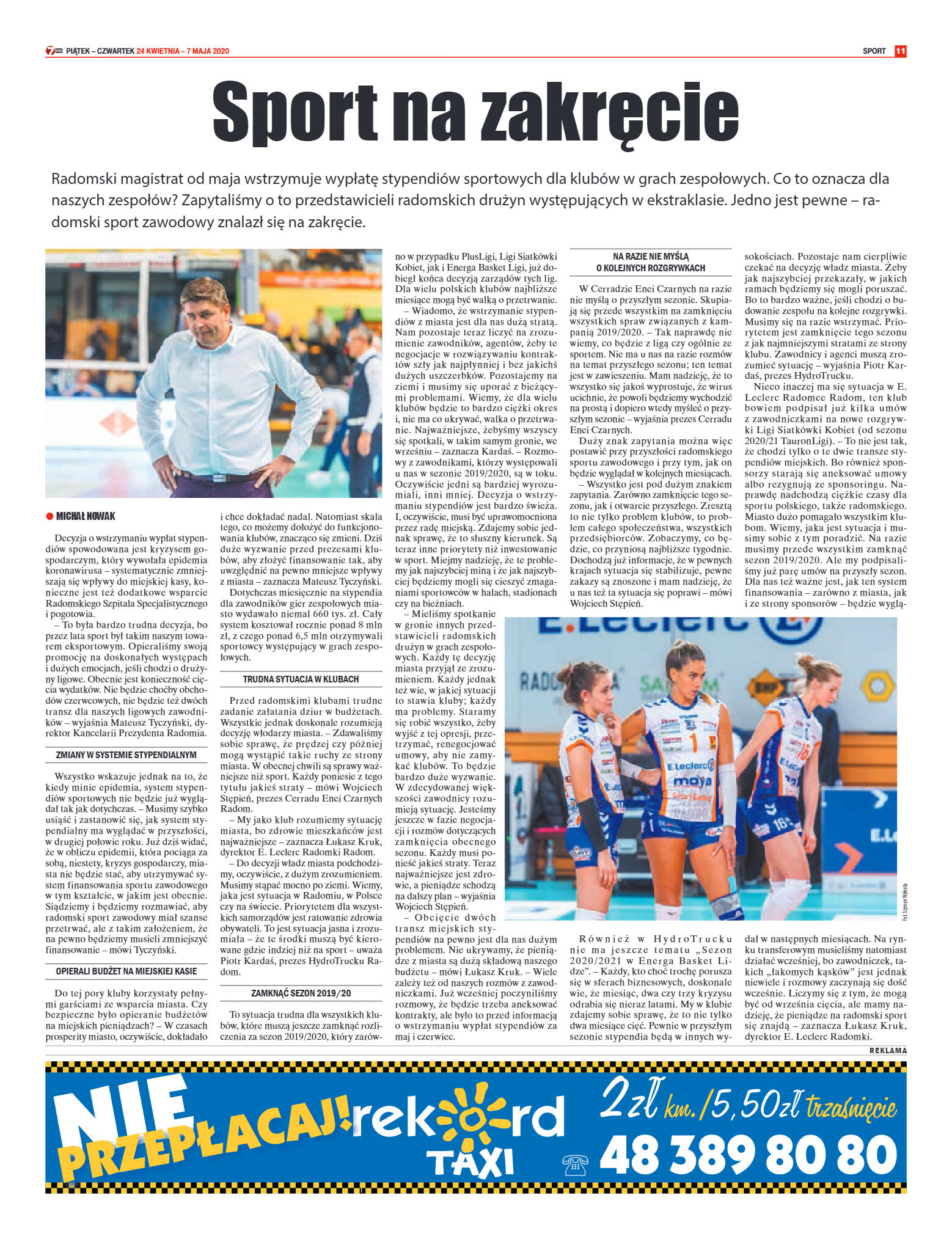 Tygodnik "7 Dni" nr 725 z 24.04.2020 - strona 11