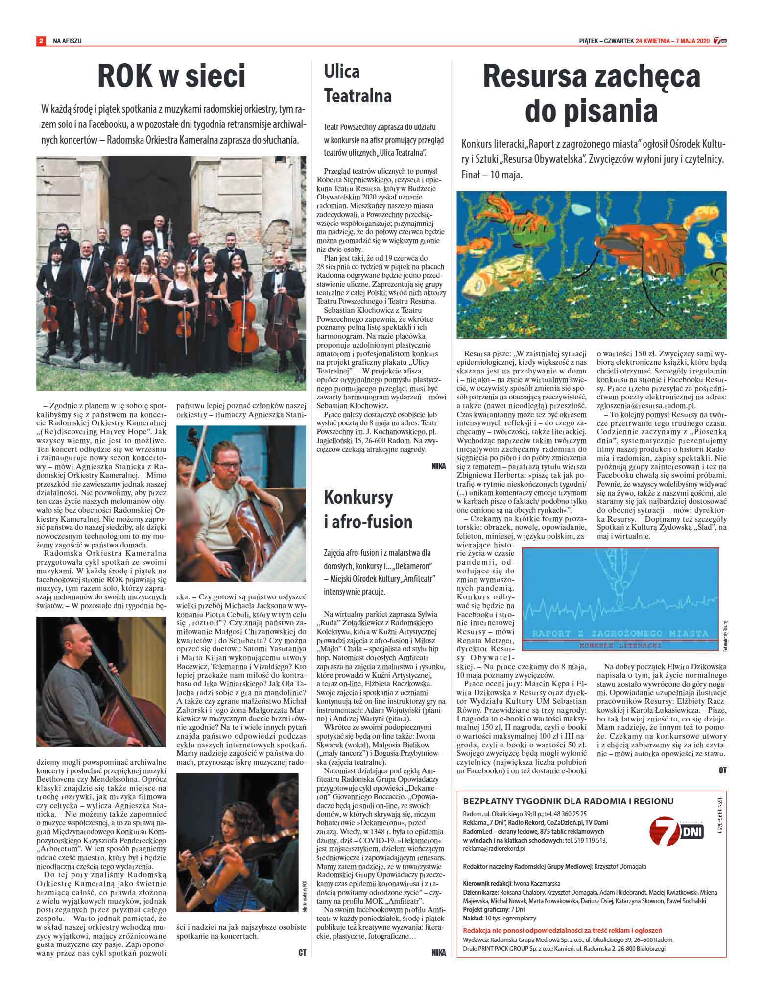 Tygodnik "7 Dni" nr 725 z 24.04.2020 - strona 2