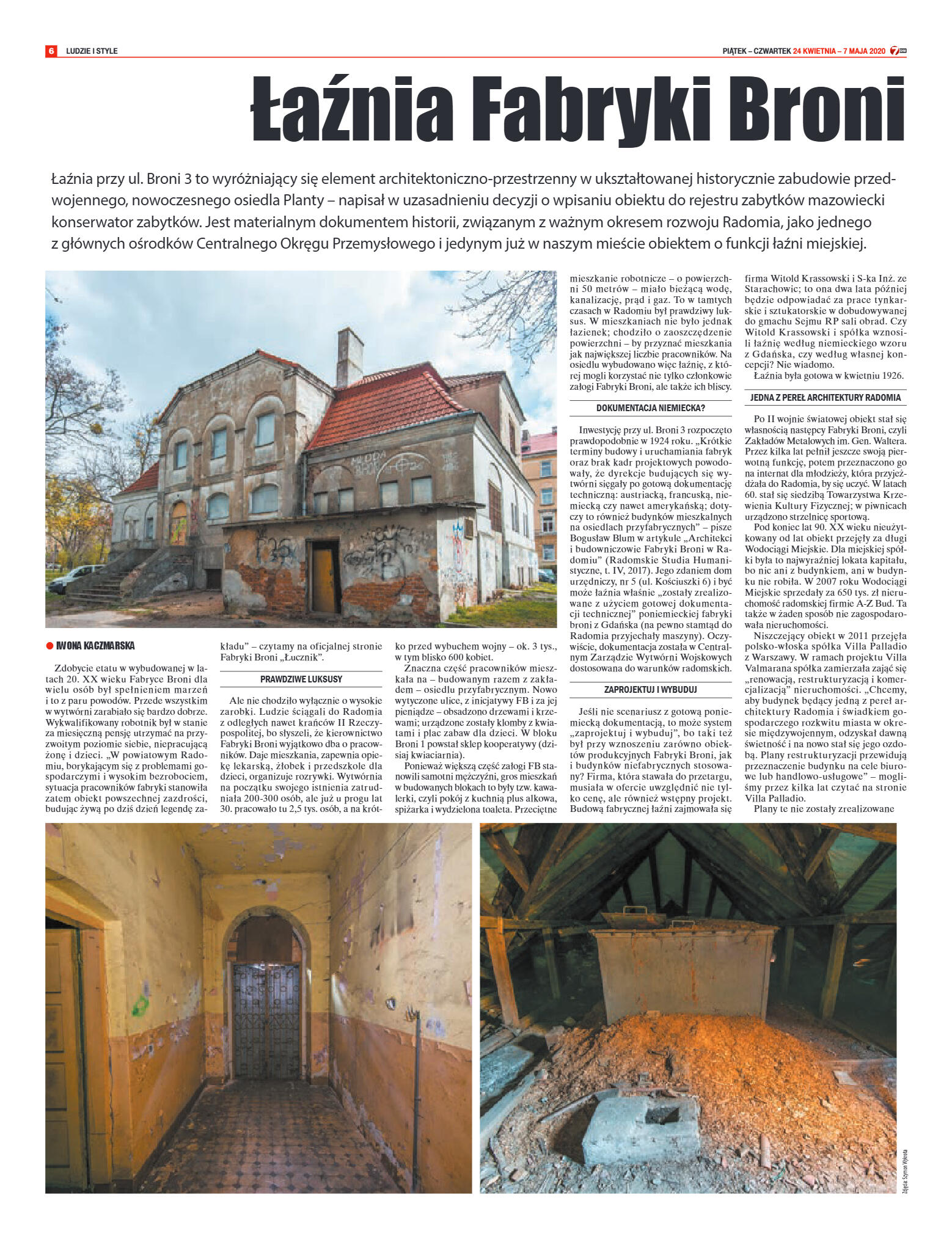 Tygodnik "7 Dni" nr 725 z 24.04.2020 - strona 6