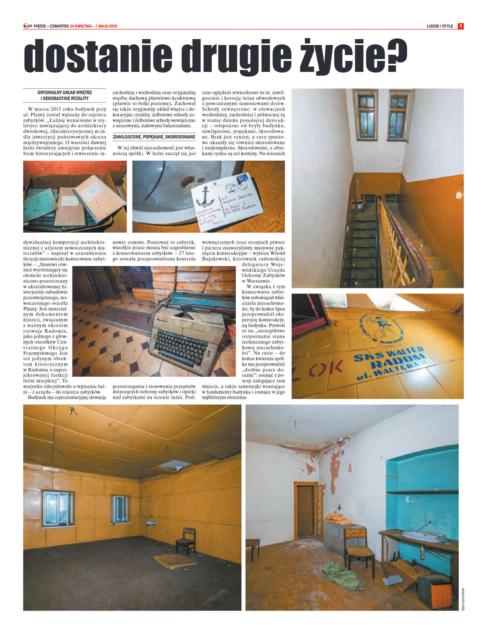 Tygodnik "7 Dni" nr 725 z 24.04.2020 - strona 7