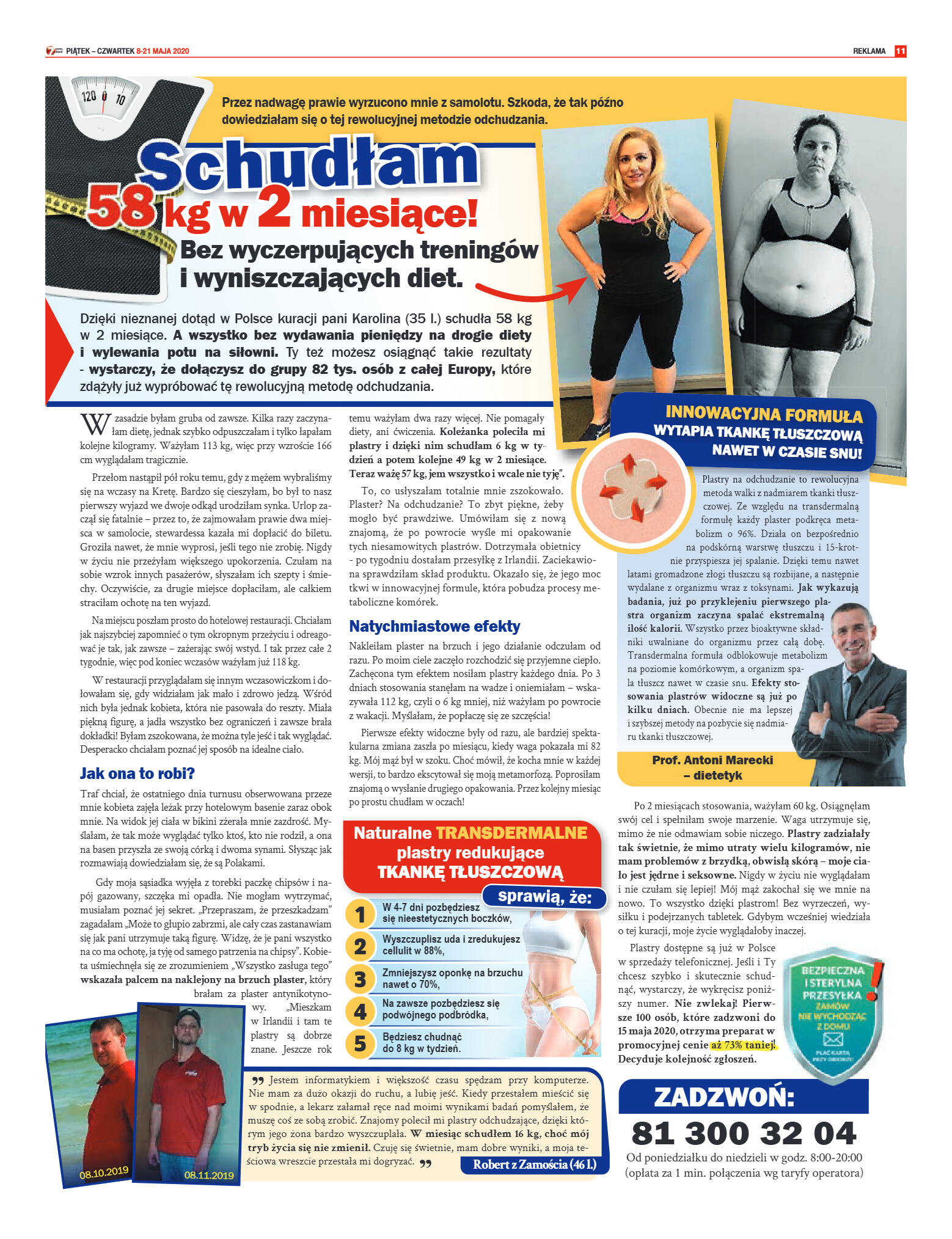 Tygodnik "7 Dni" nr 726 z 08.05.2020 - strona 11