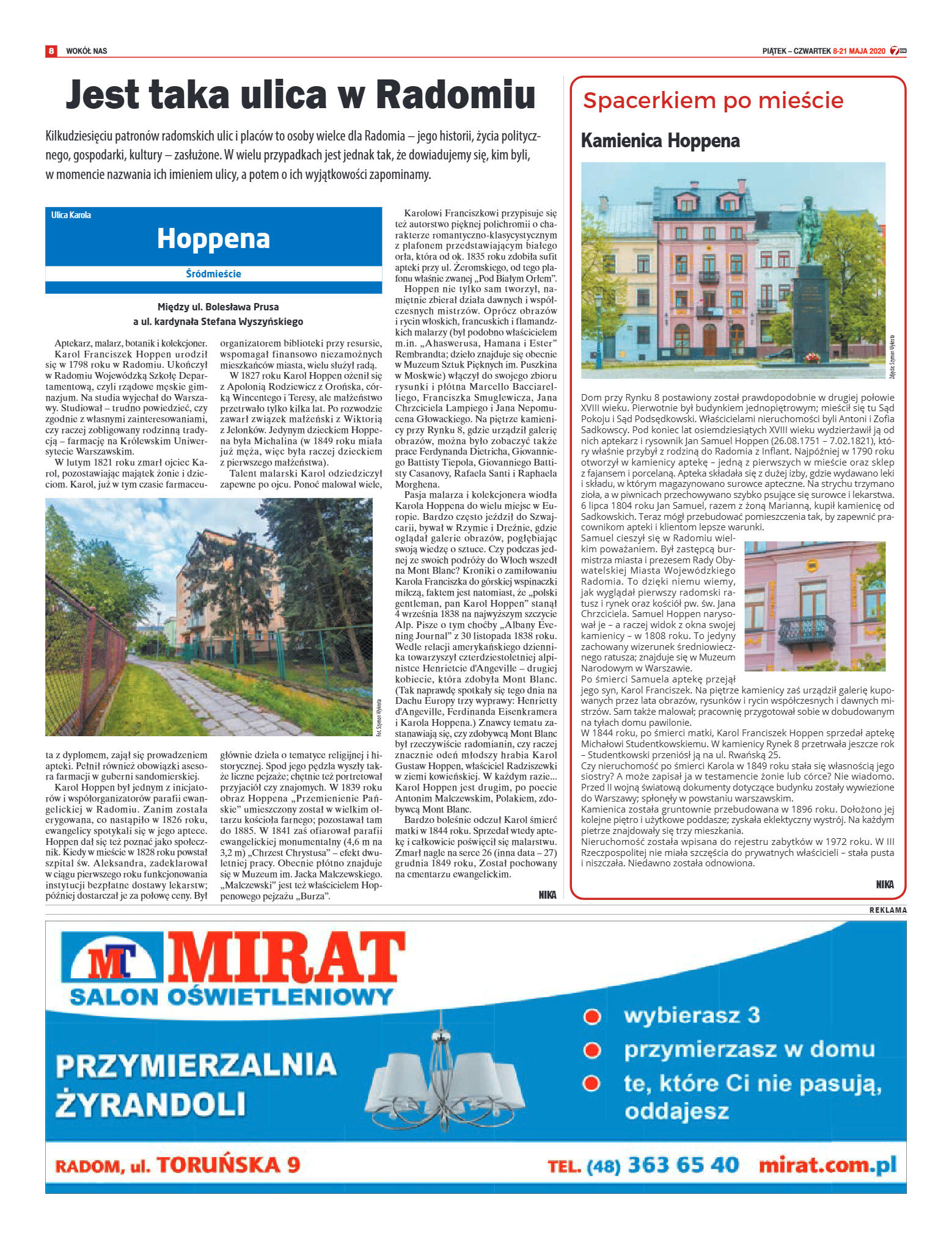 Tygodnik "7 Dni" nr 726 z 08.05.2020 - strona 8