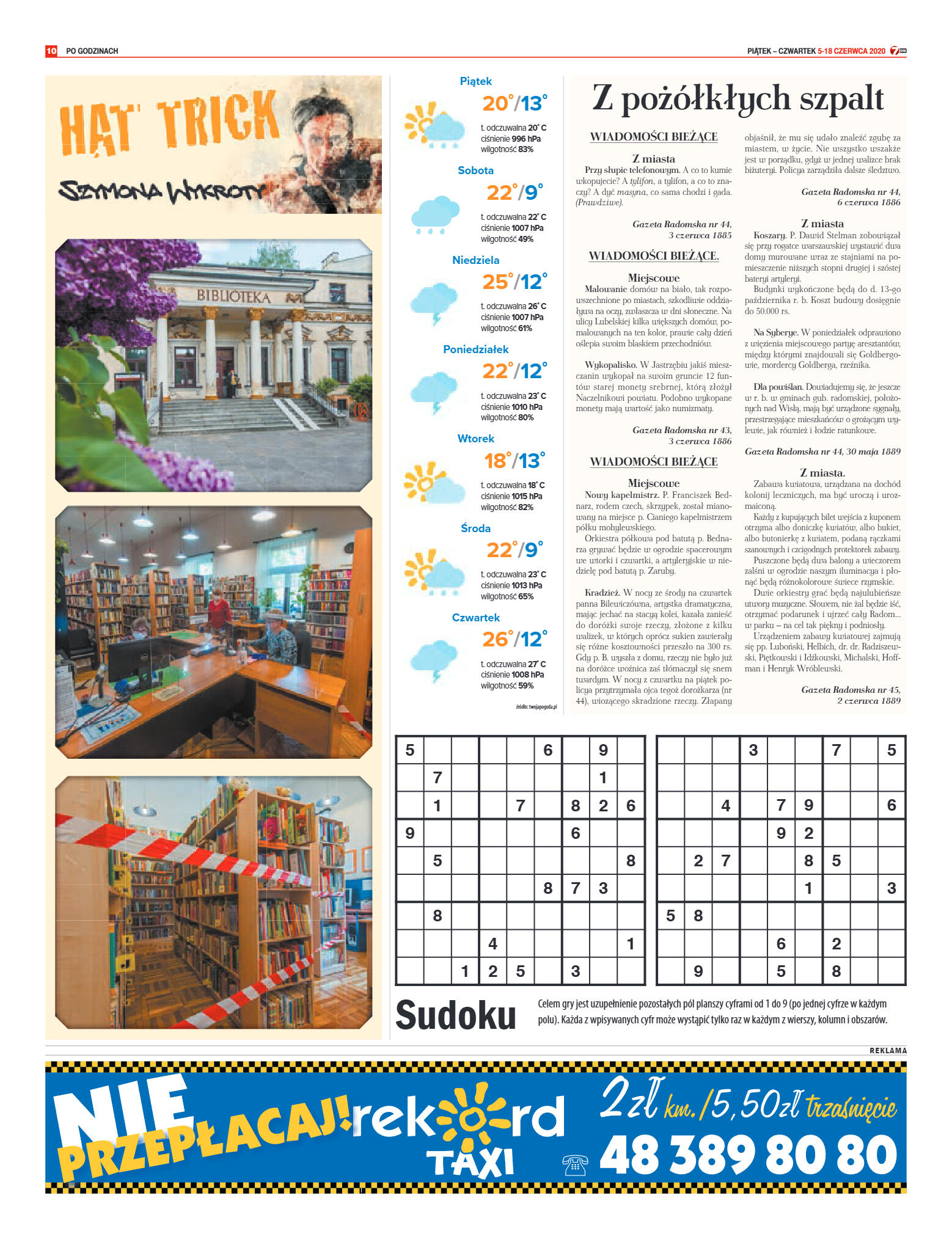 Tygodnik "7 Dni" nr 728 z 05.06.2020 - strona 10