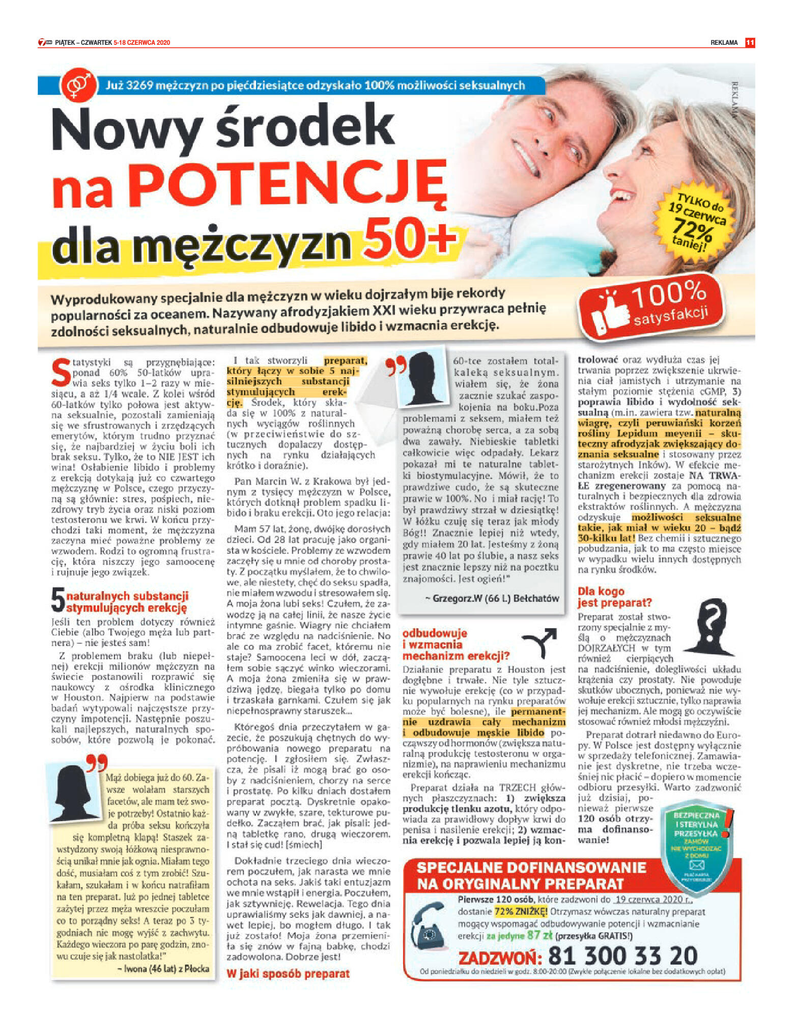 Tygodnik "7 Dni" nr 728 z 05.06.2020 - strona 11