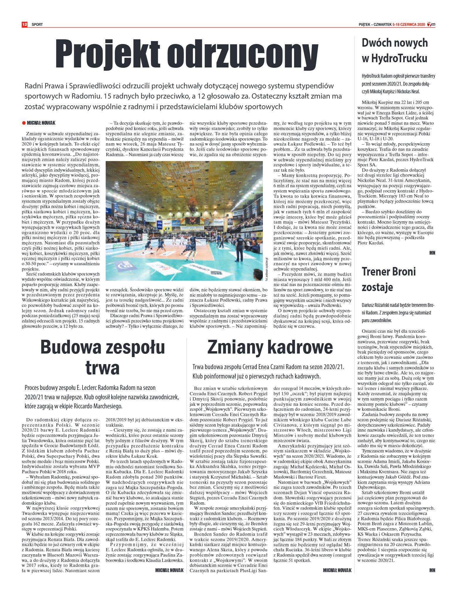 Tygodnik "7 Dni" nr 728 z 05.06.2020 - strona 12