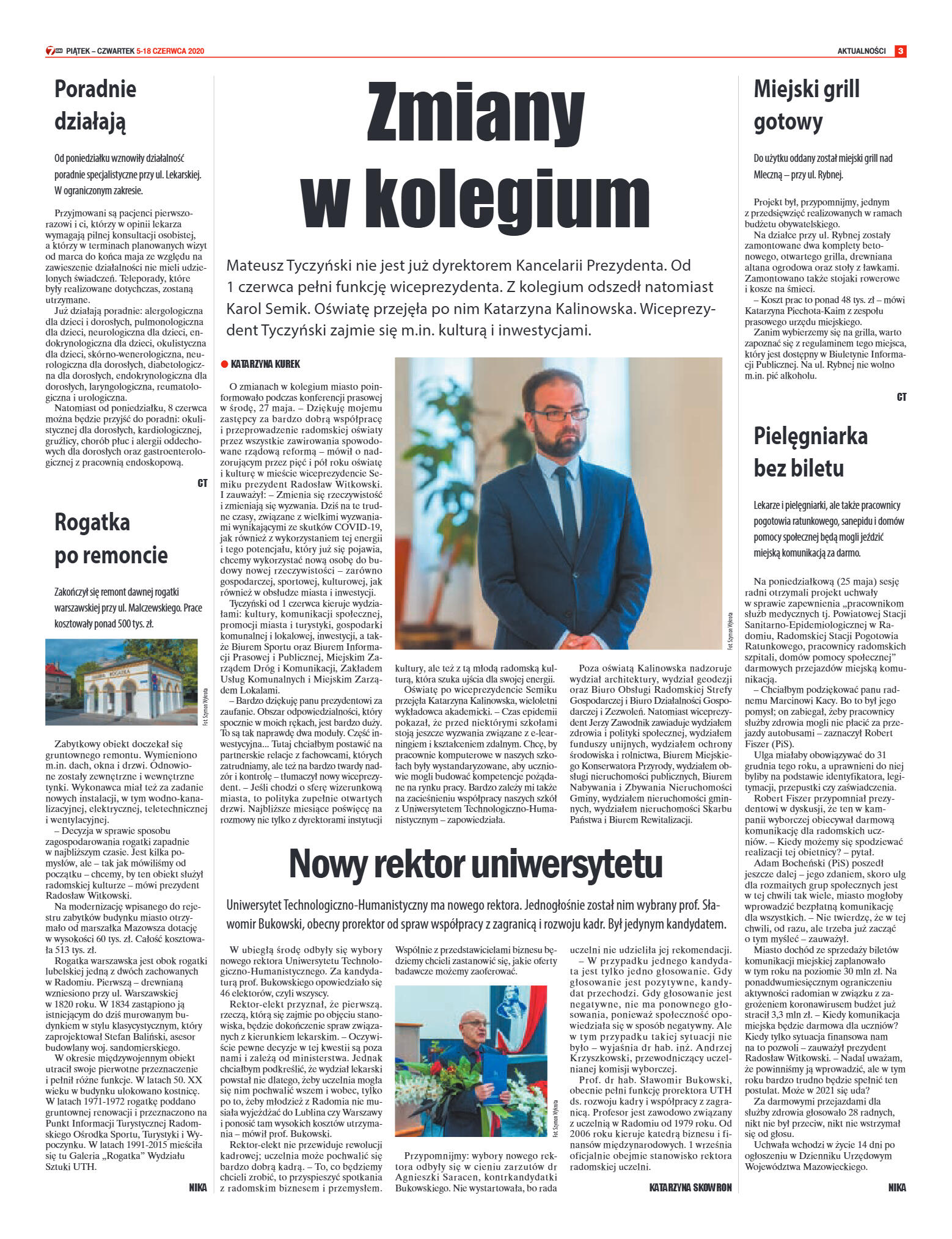 Tygodnik "7 Dni" nr 728 z 05.06.2020 - strona 3